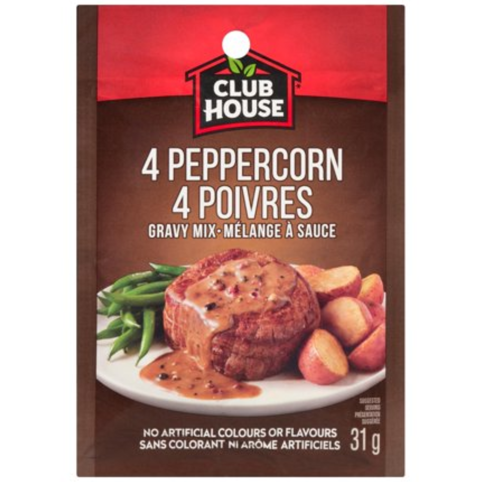 Club House 4 Peppercorn Gravy Mix 31g
