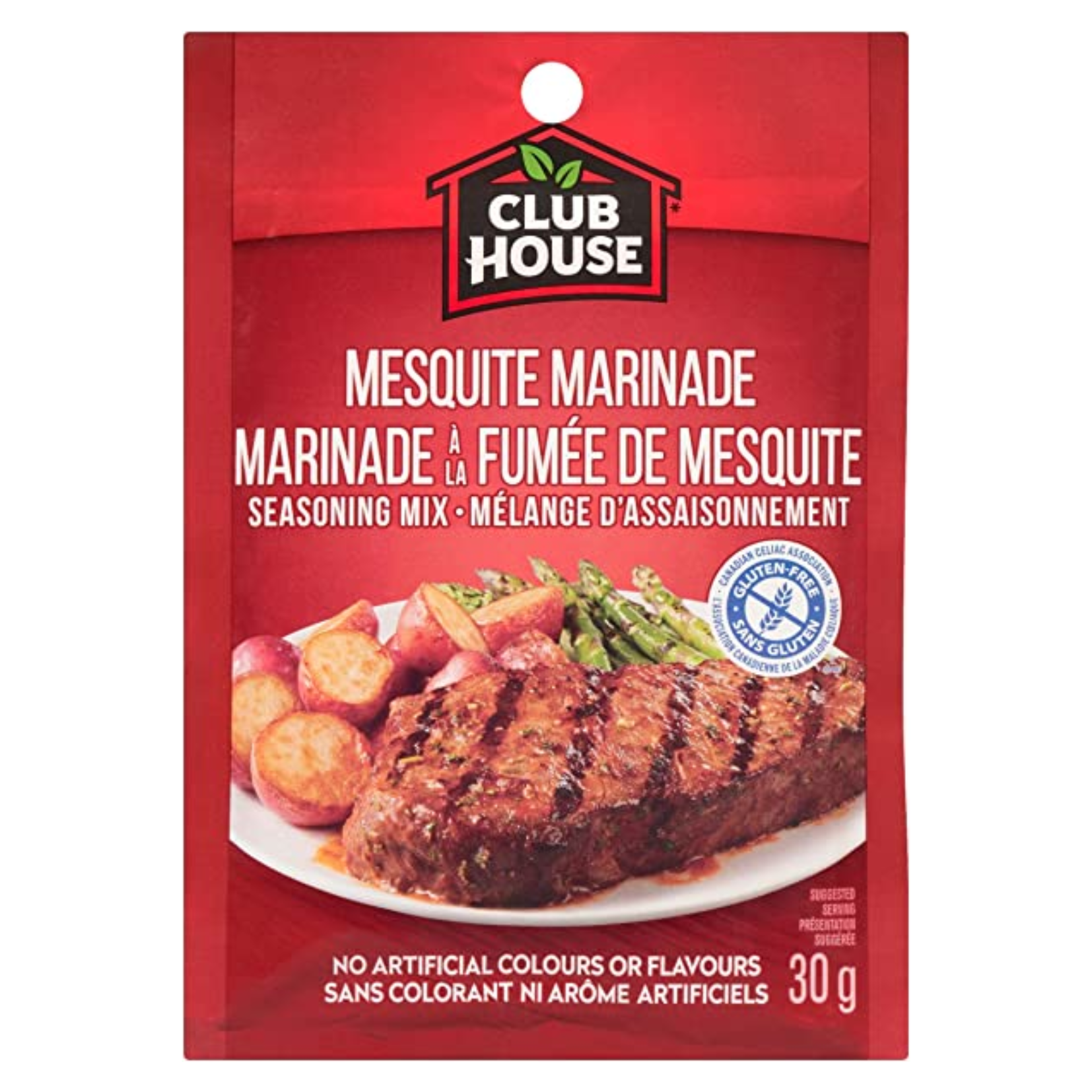 Club House Mesquite Marinade Mix 30g