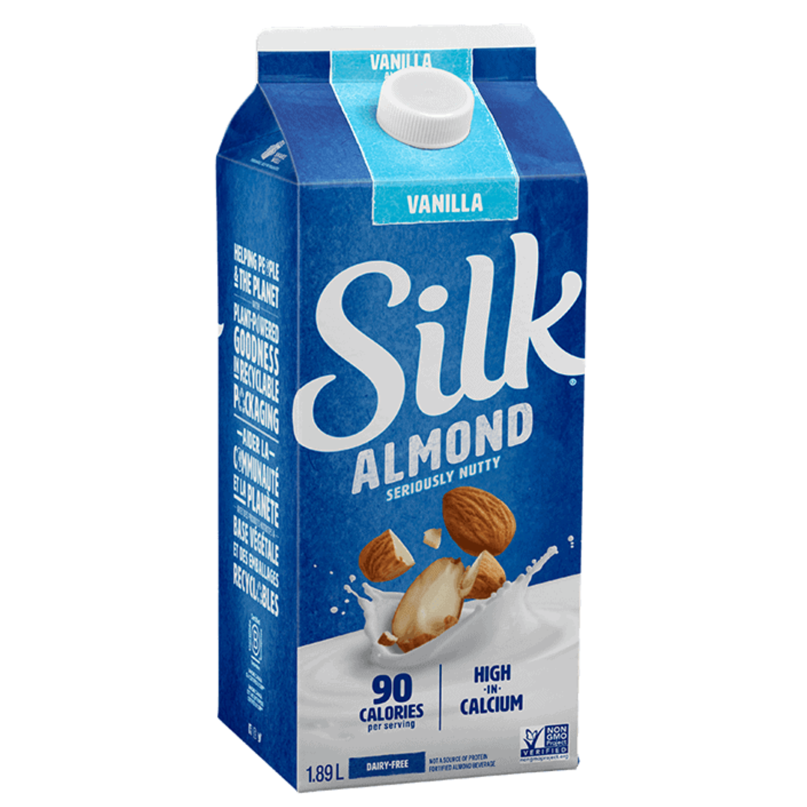 Silk Vanilla  Almond Milk 1.89L