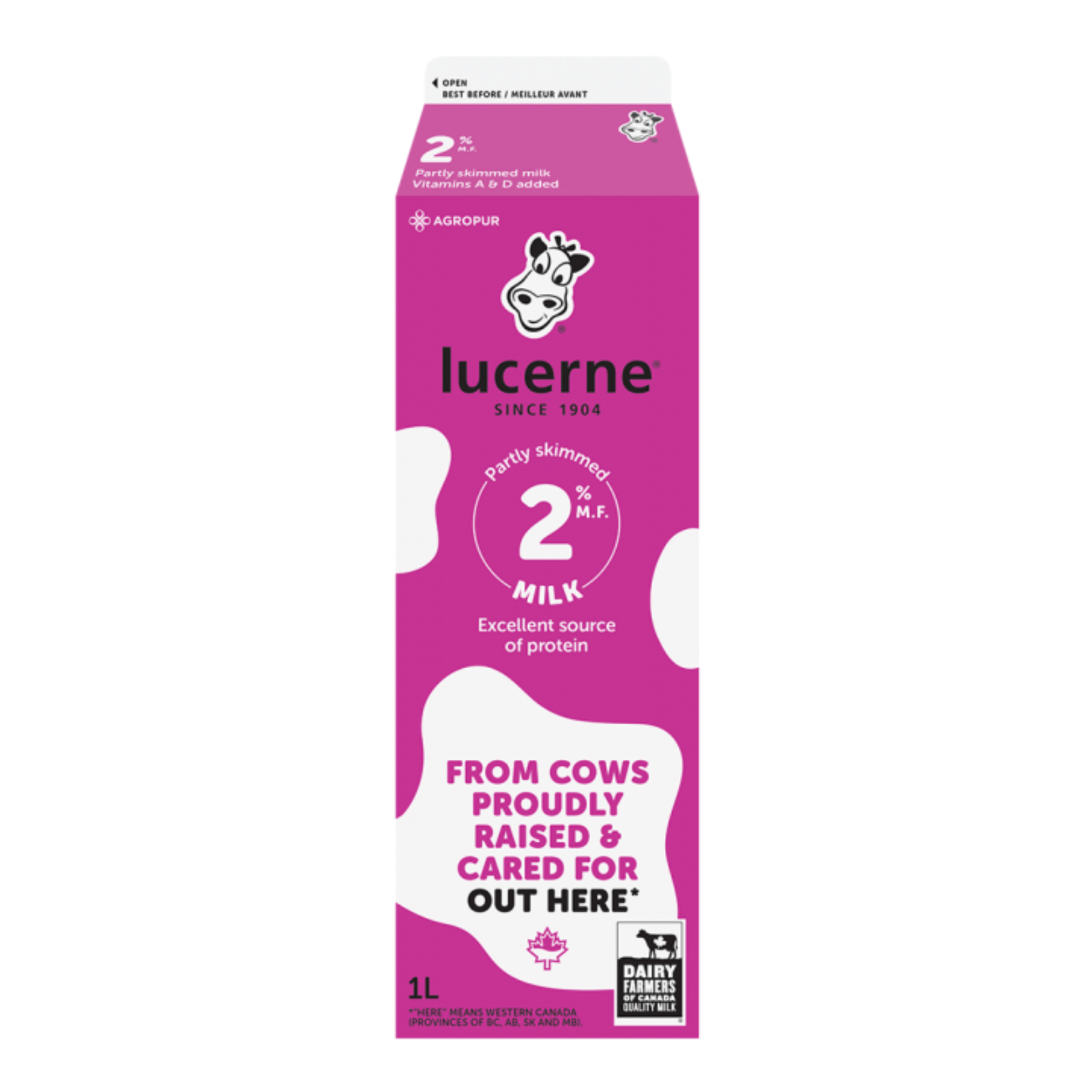 Lucerne 2% Milk 1L