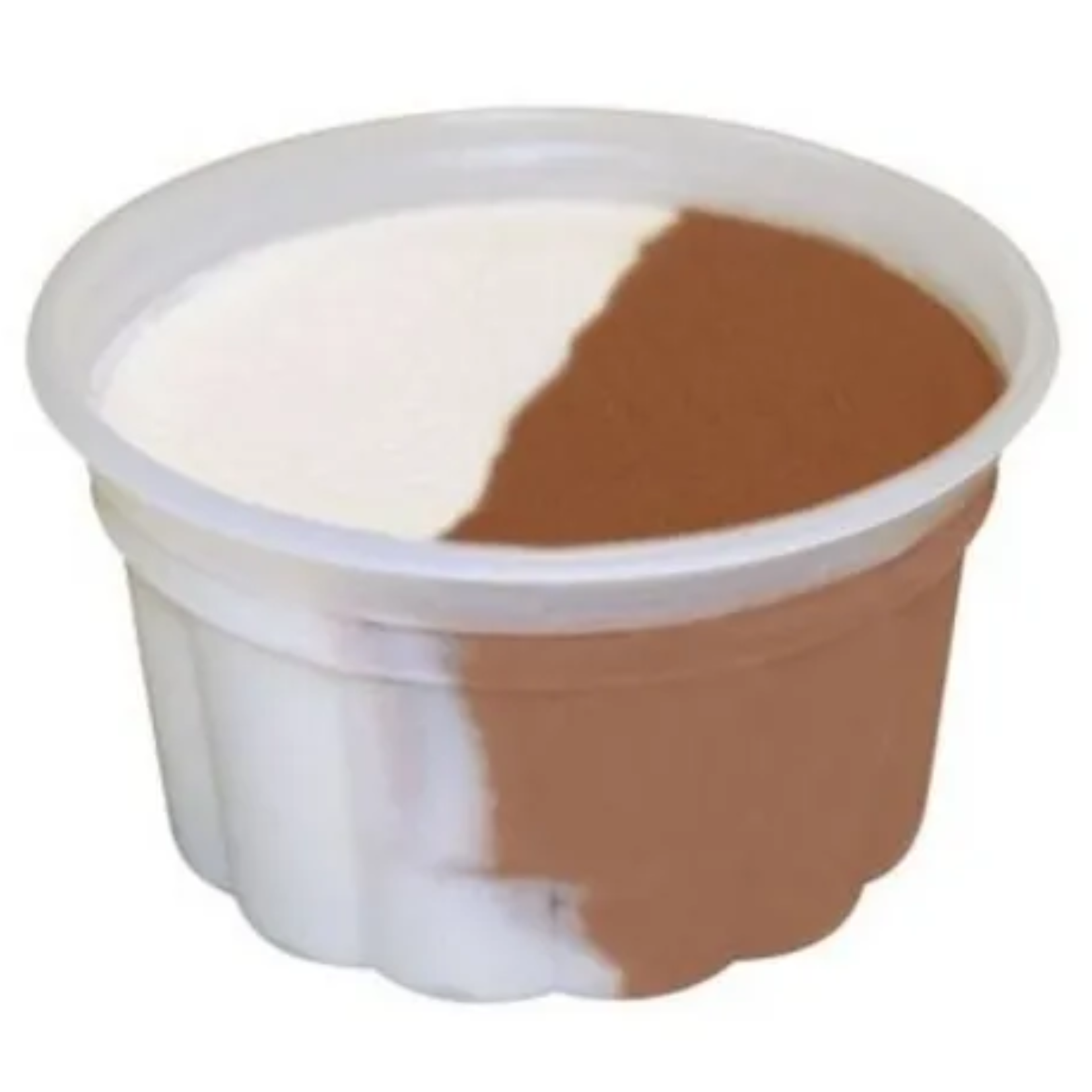 Sargent Sundae Vanilla/Chocolate Swirl Ice Cream Dixie Cup