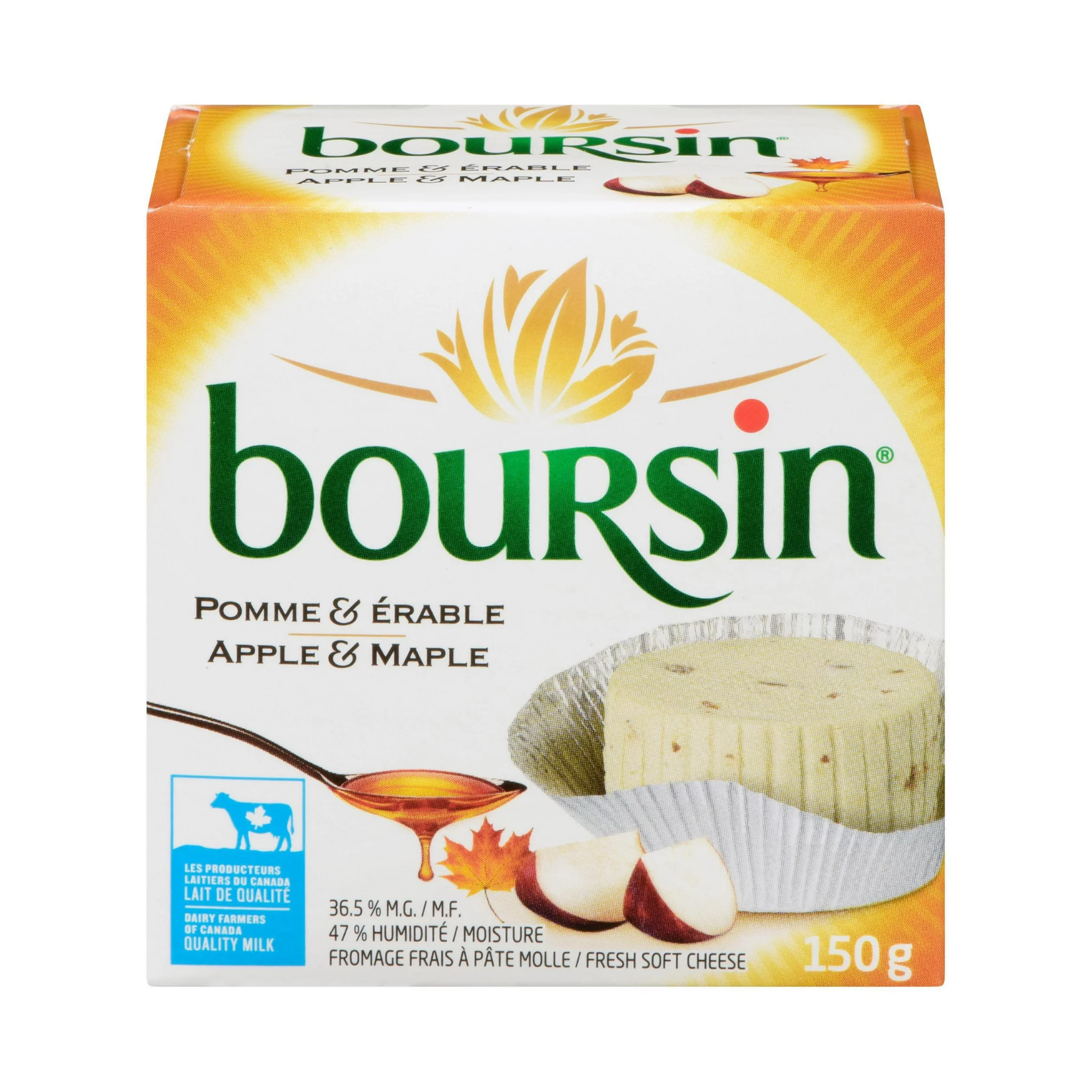 Boursin Apple & Maple Cheese 150g