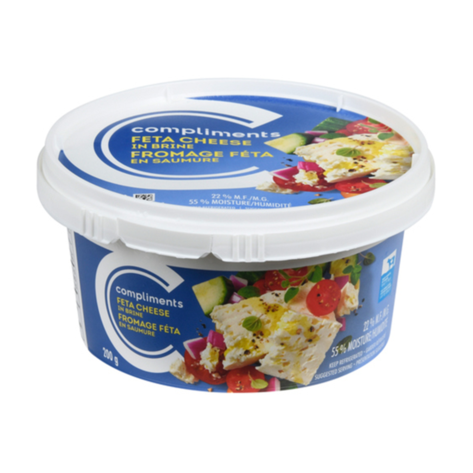 Compliments Feta Cheese in Brine 200g