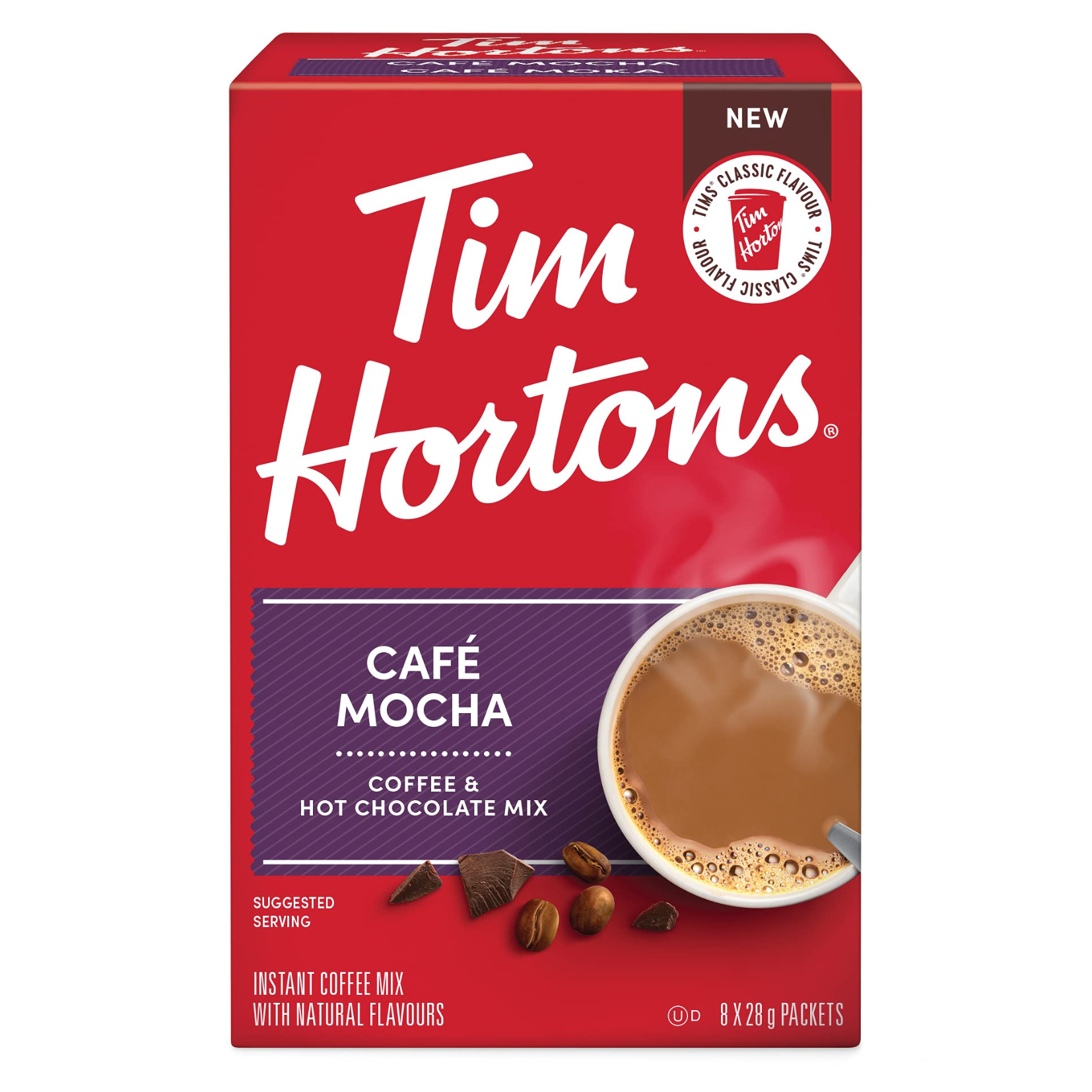 Tim Hortons Café Mocha Packets 8ct