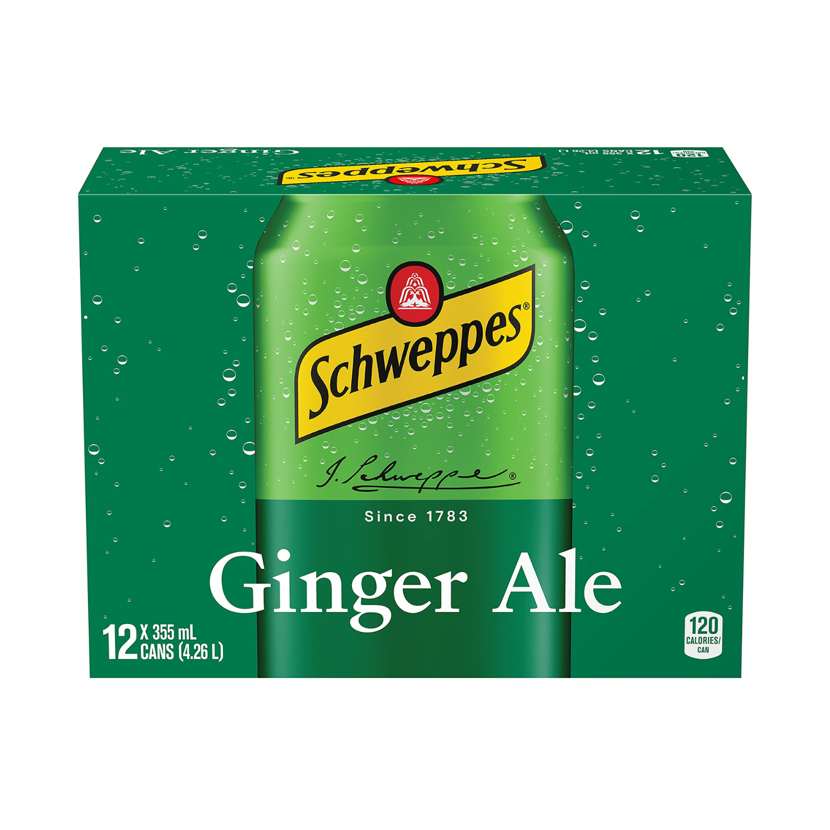 Schweppes Ginger Ale 355ml x 12
