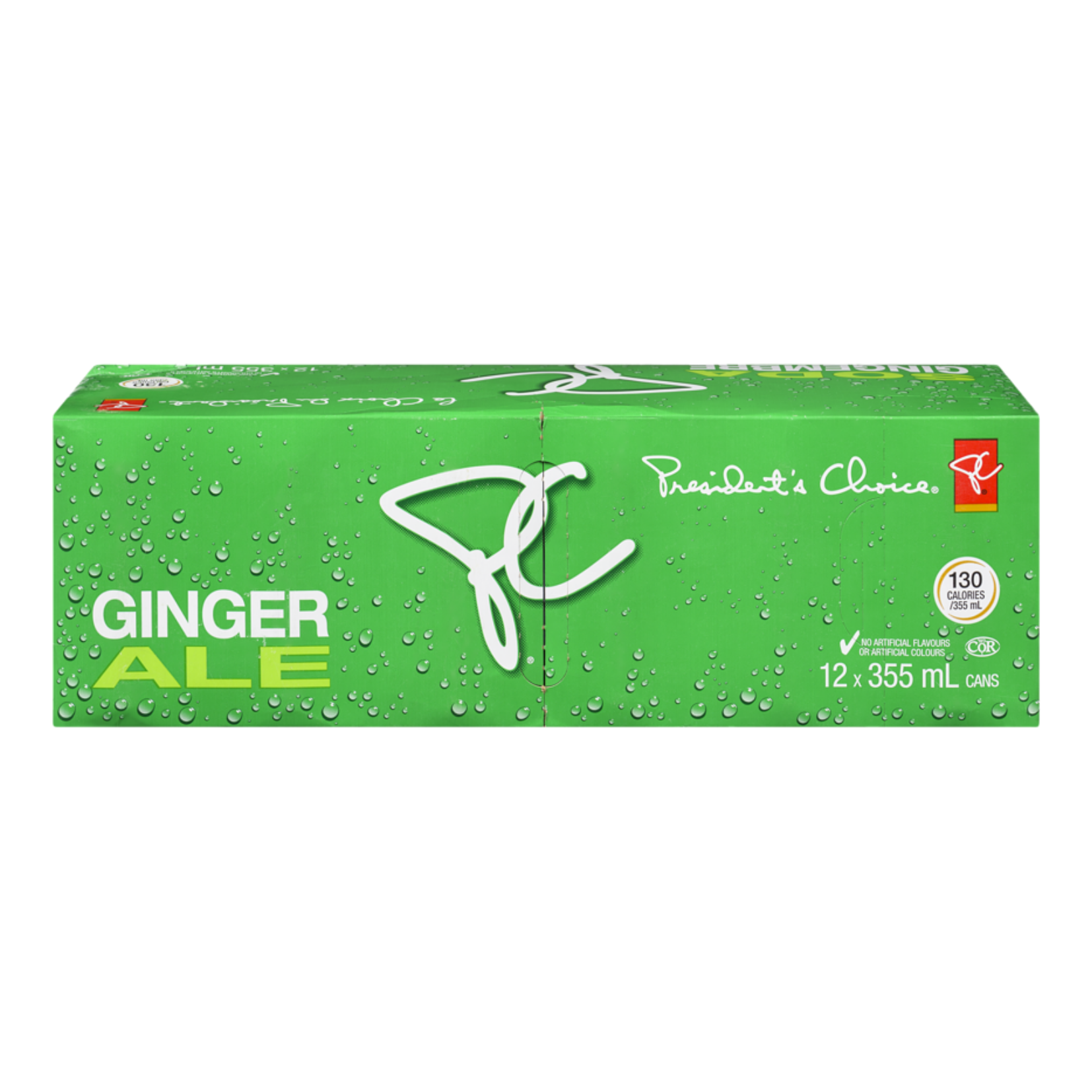 President's Choice Ginger Ale 355ml x 12