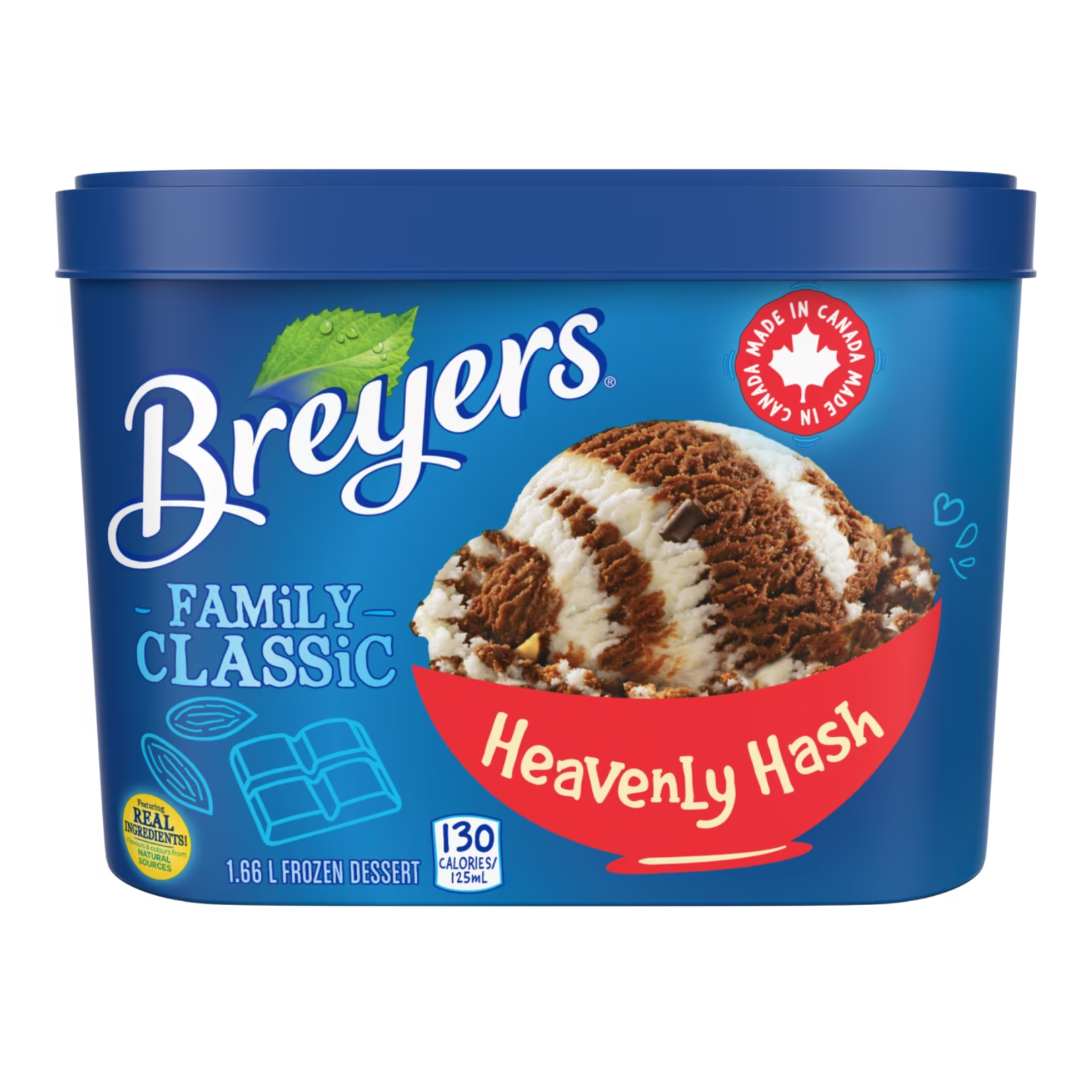 Breyers Family Classic Heavenly Hash Ice Cream 1.66L