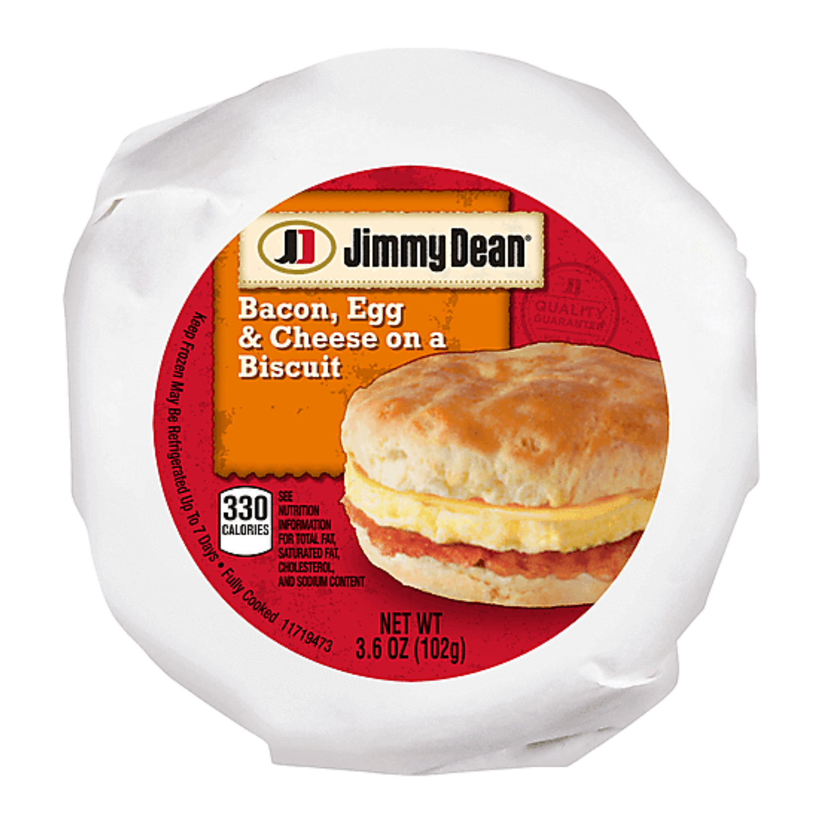 Jimmy Dean Bacon Breakfast Sandwich