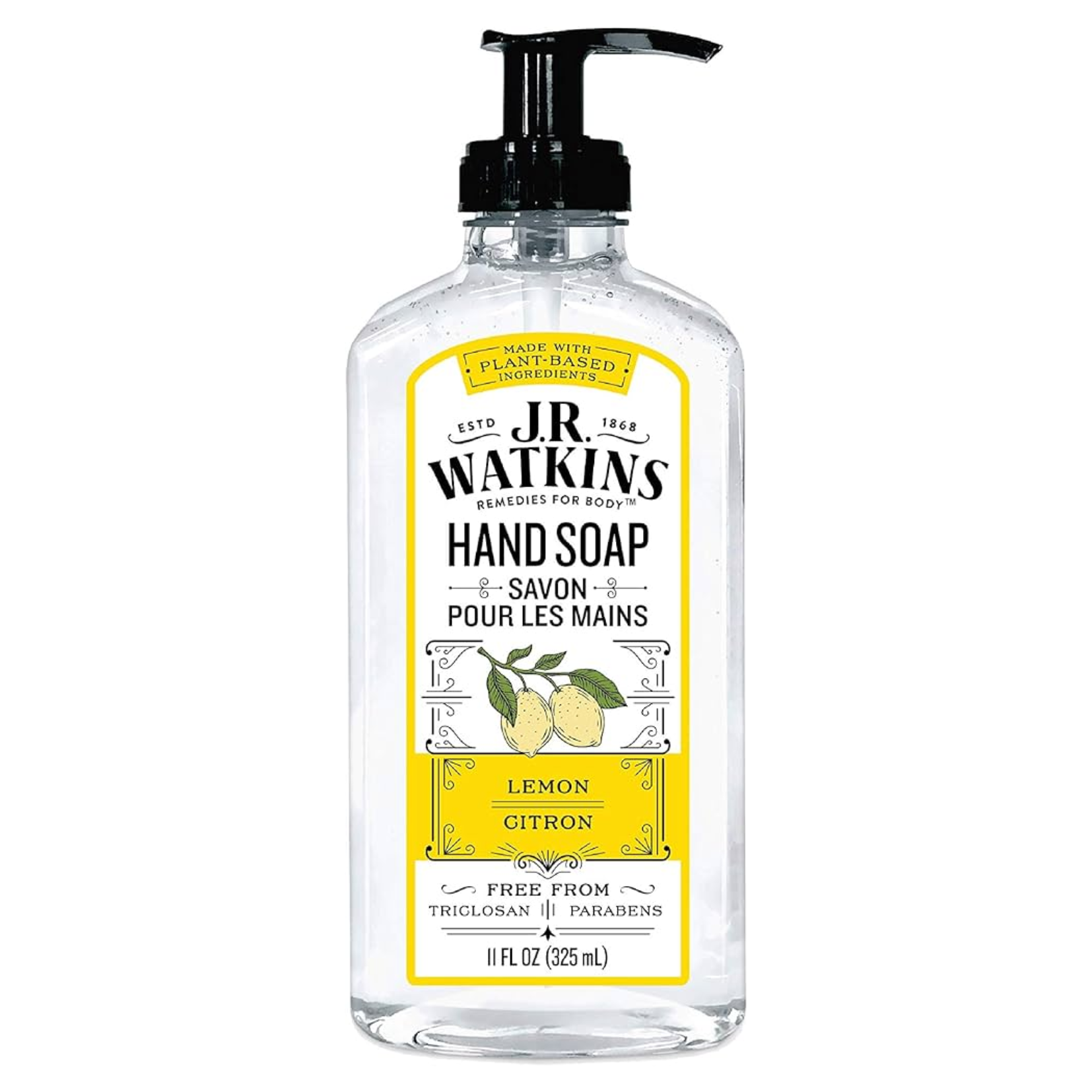J. R. Watkins Lemon Hand Soap 325ml