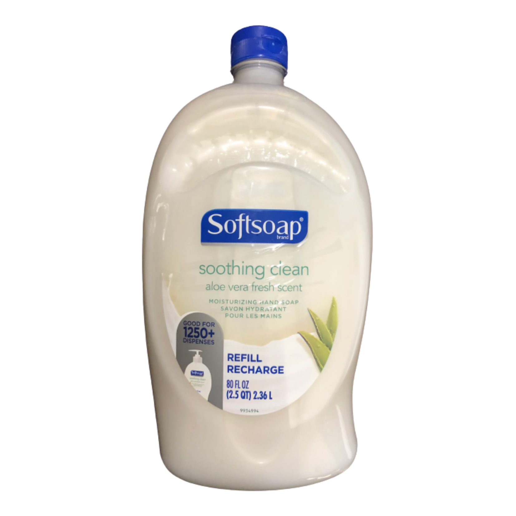 Softsoap Aloe Vera Fresh Scent Hand Soap Refill 2.36L