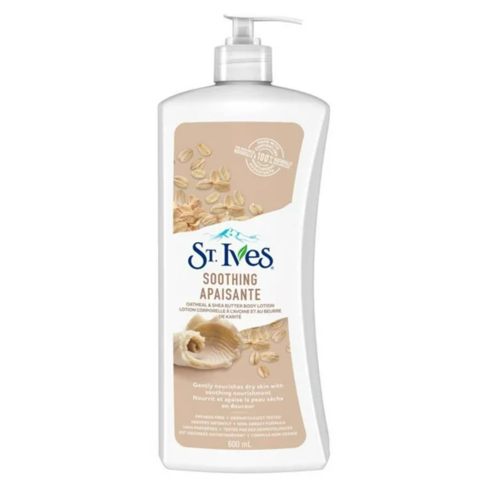St. Ives Oatmeal And Shea Butter Lotion 600ml