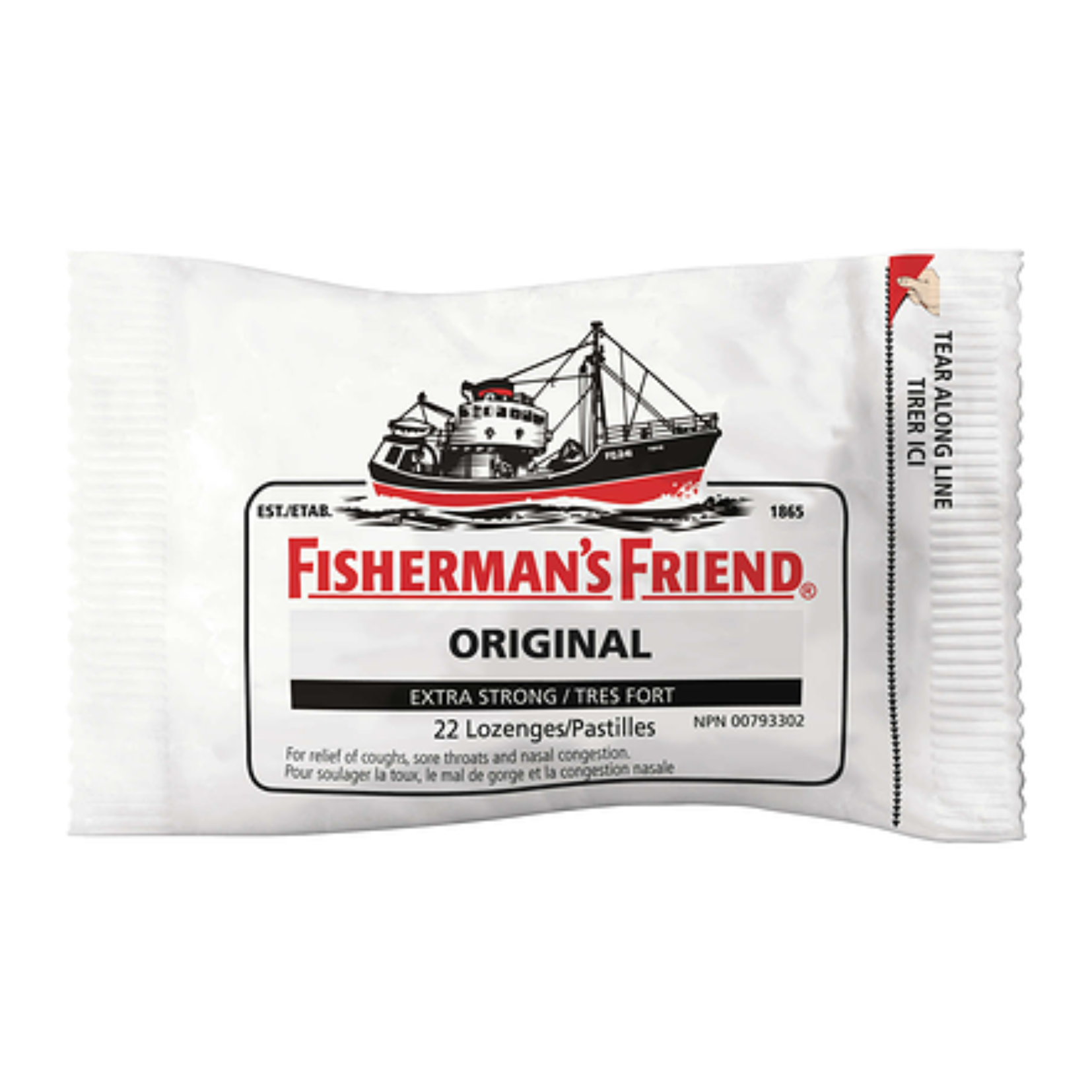 Fisherman's Friend Original Extra Strong Lozenges 22ct