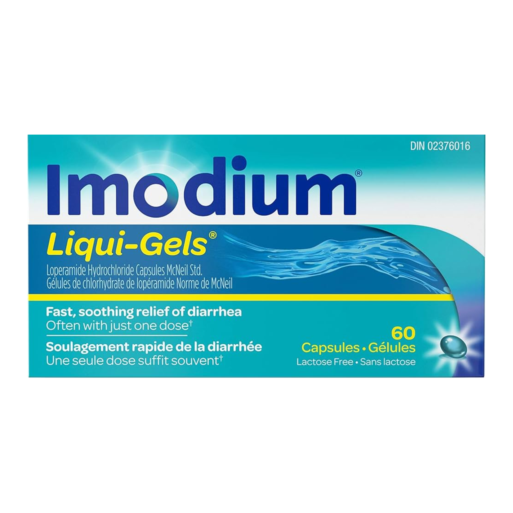 Imodium Liqui-Gels Capsules 60ct
