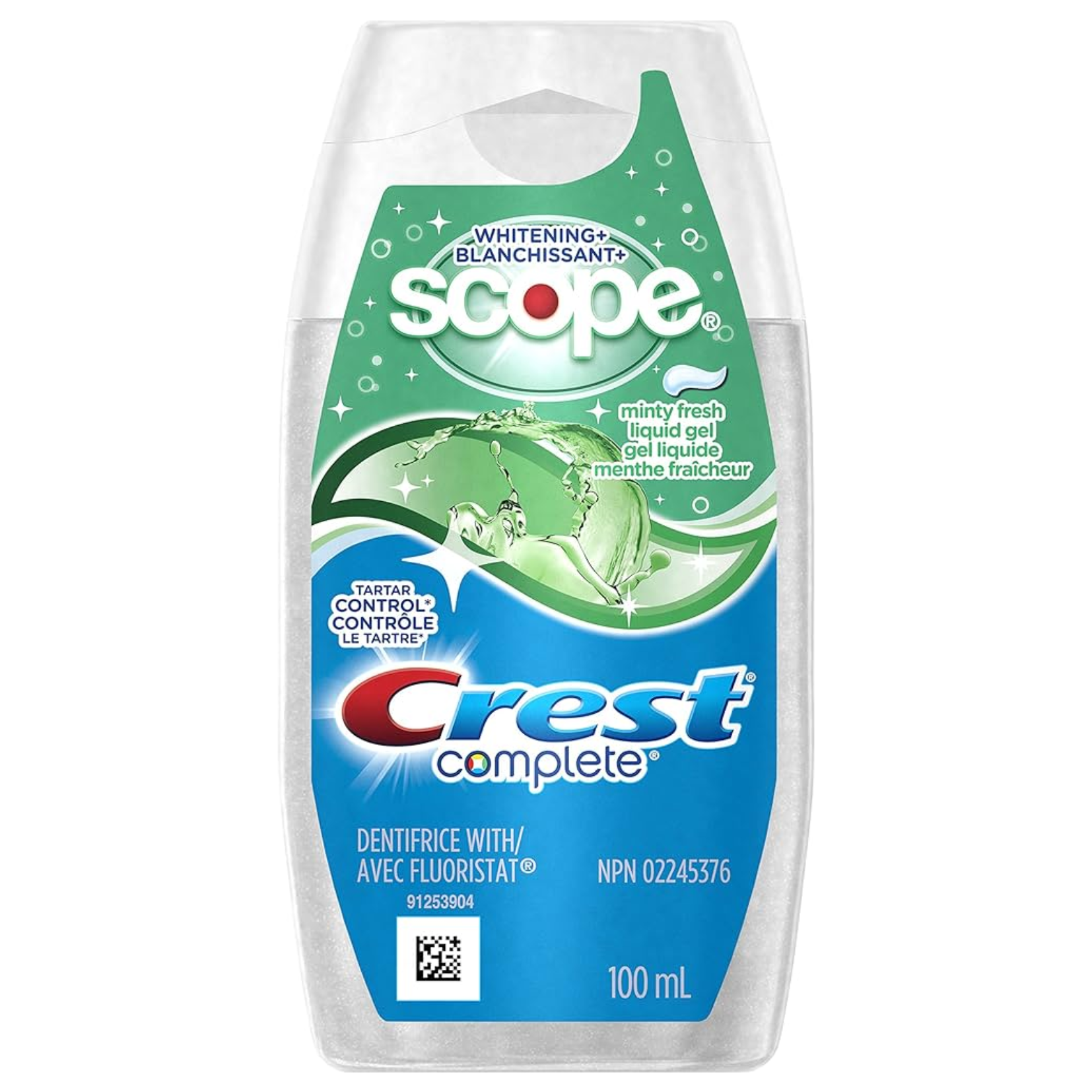 Crest Complete Whitening With Scope Toothpaste 100ml