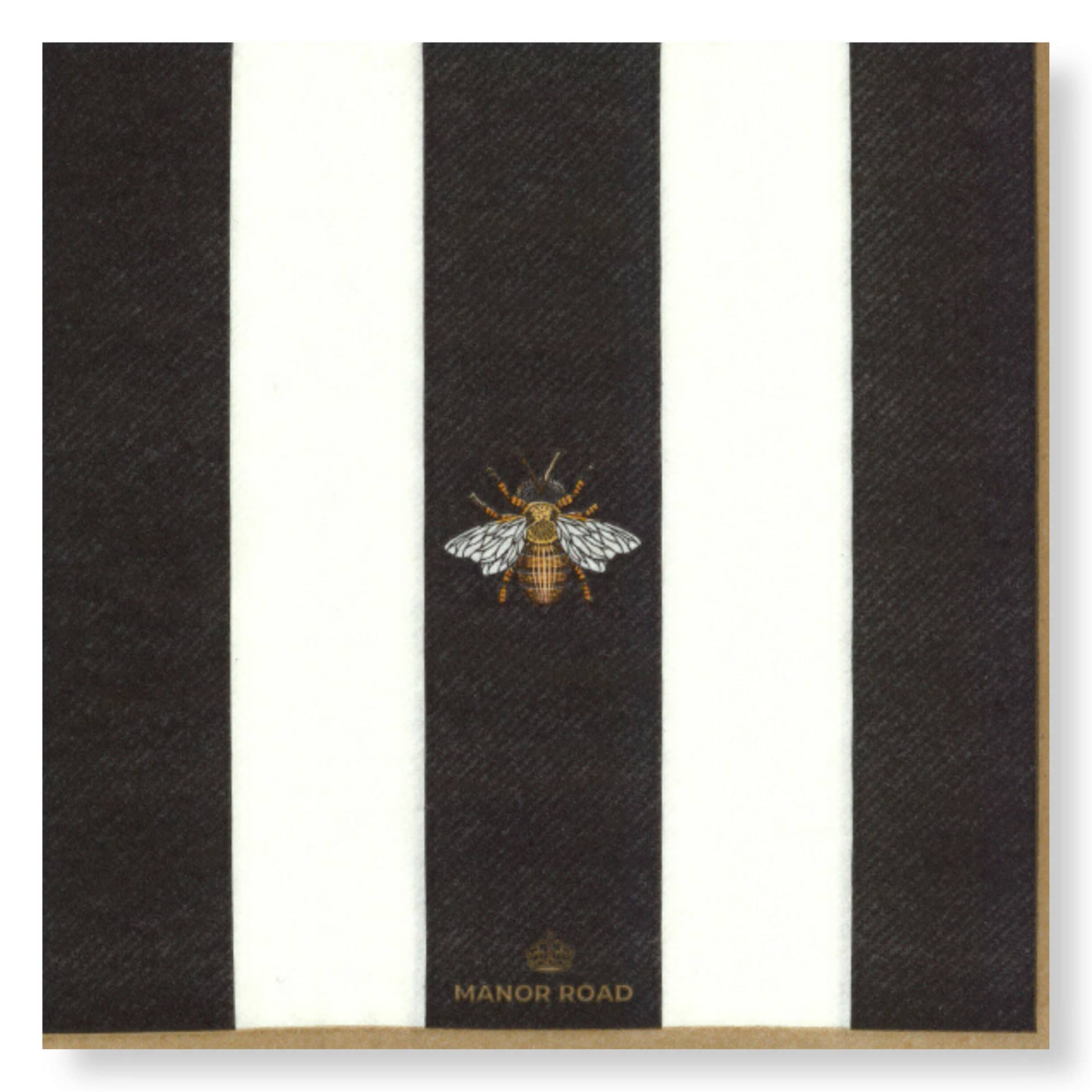 Manor Road The Striped Bee Luncheon Napkins 20ct
