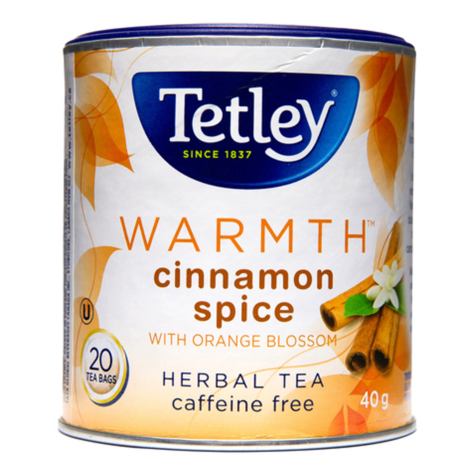Tetley Warmth Cinnamon Spice Herbal Tea 20ct