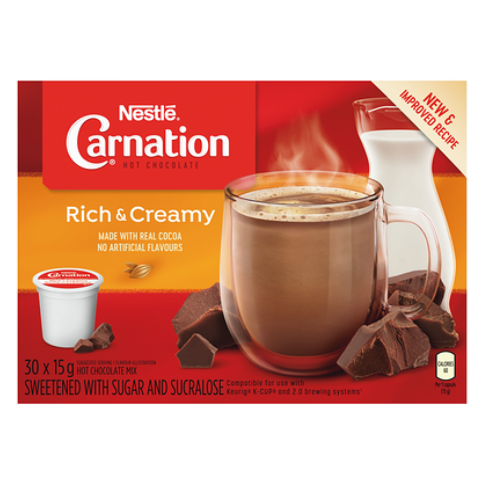 Carnation Rich Hot Chocolate Pods 450g