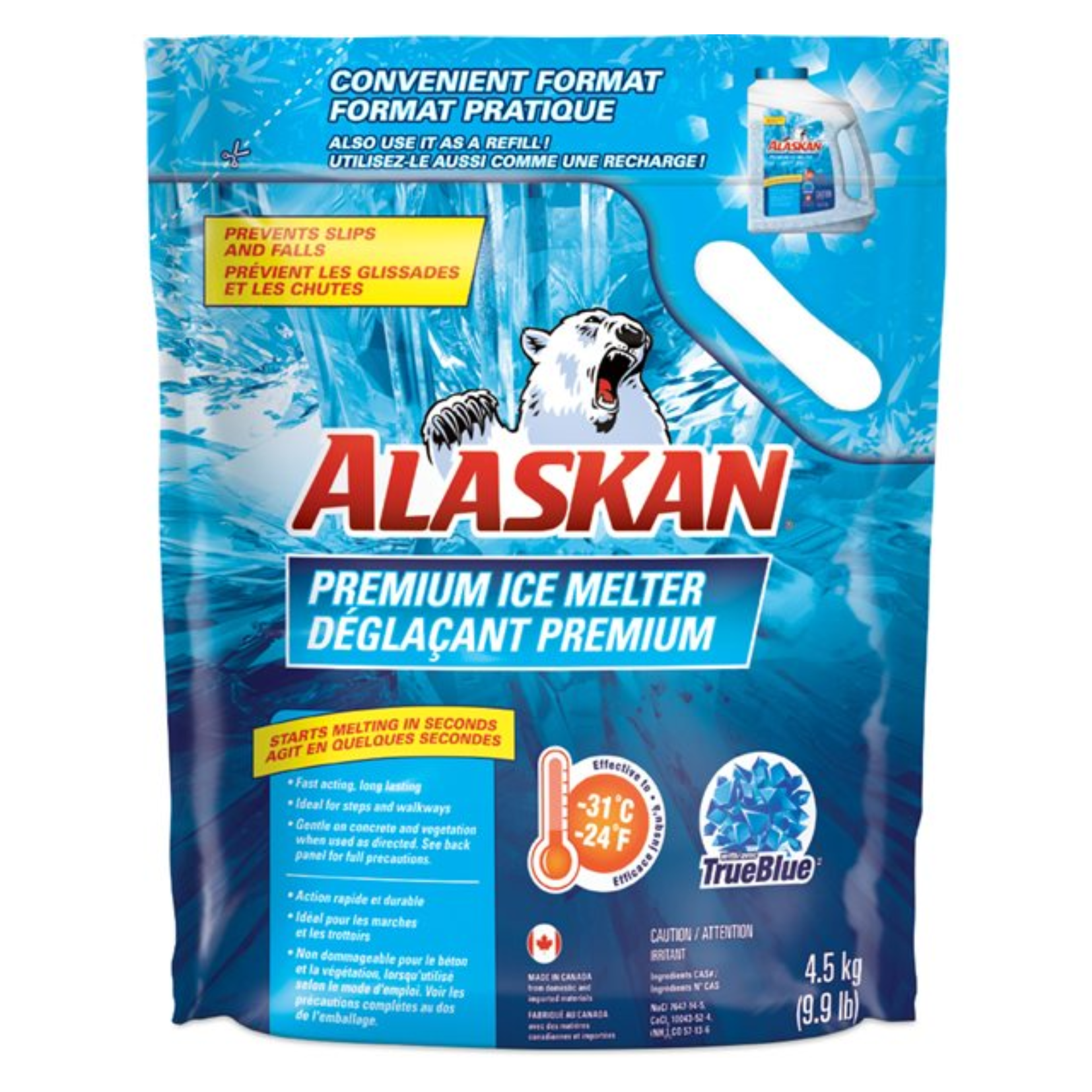 Alaskan Premium Ice Melt Refill 4.5kg