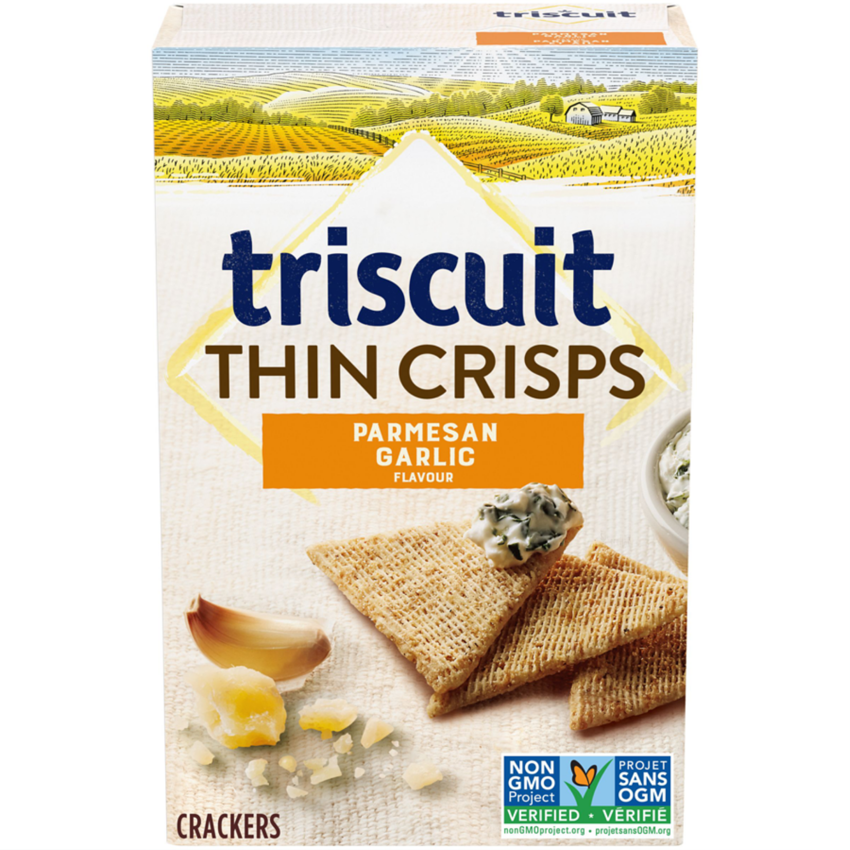 Christie Triscuit Parmesan Garlic Thin Crisps 200g