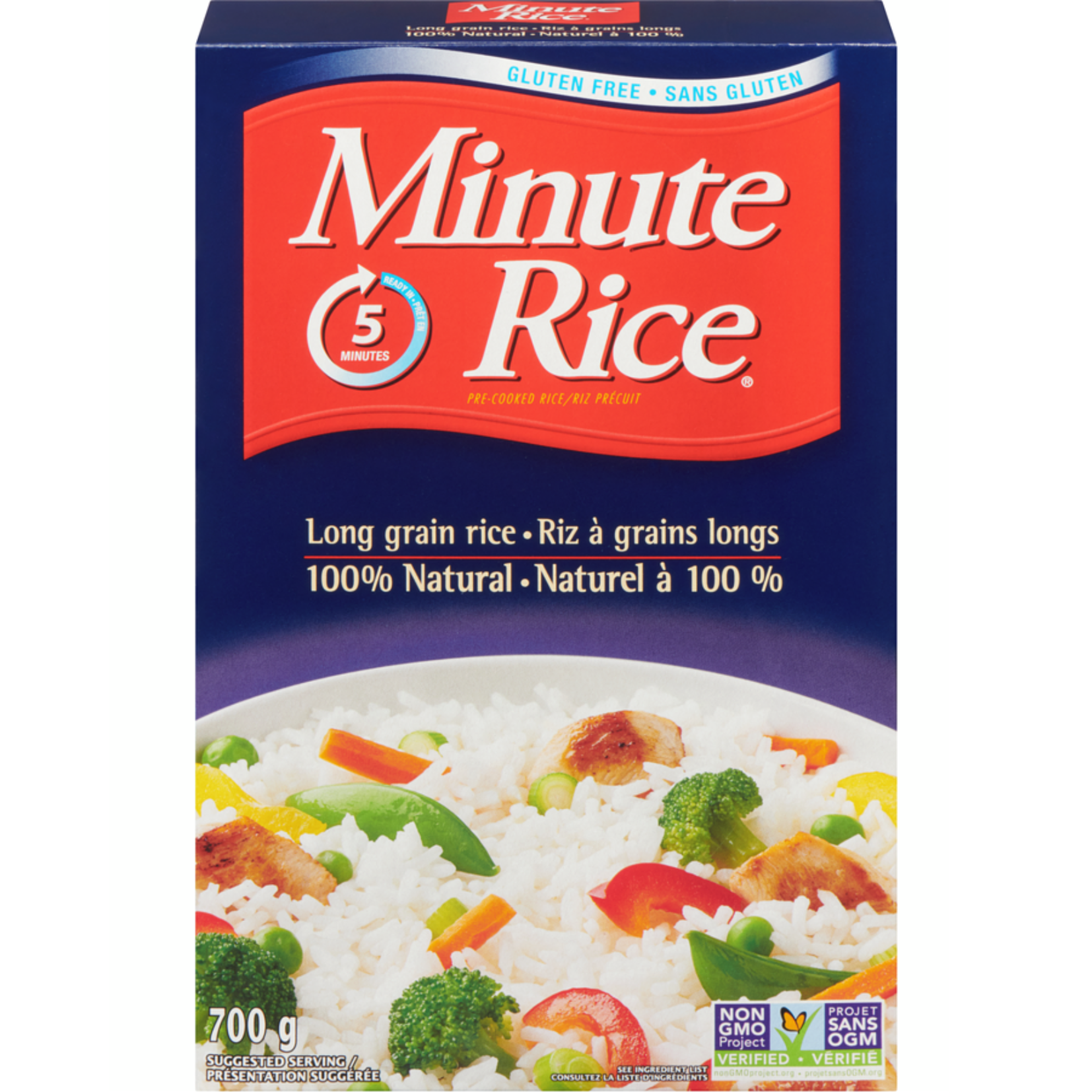 Minute Rice Long Grain Rice 700g