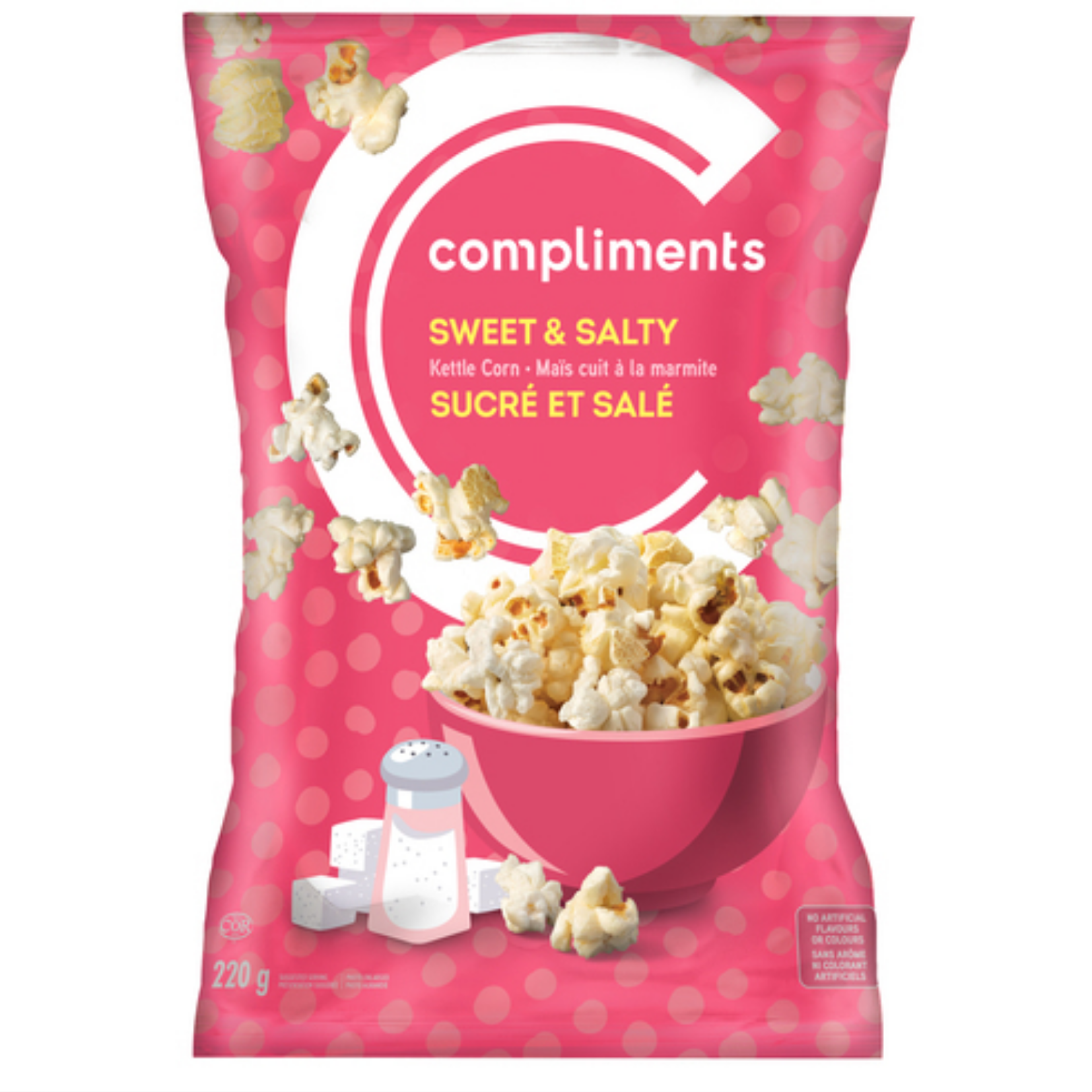 Compliments Sweet & Salty Kettle Corn 225g