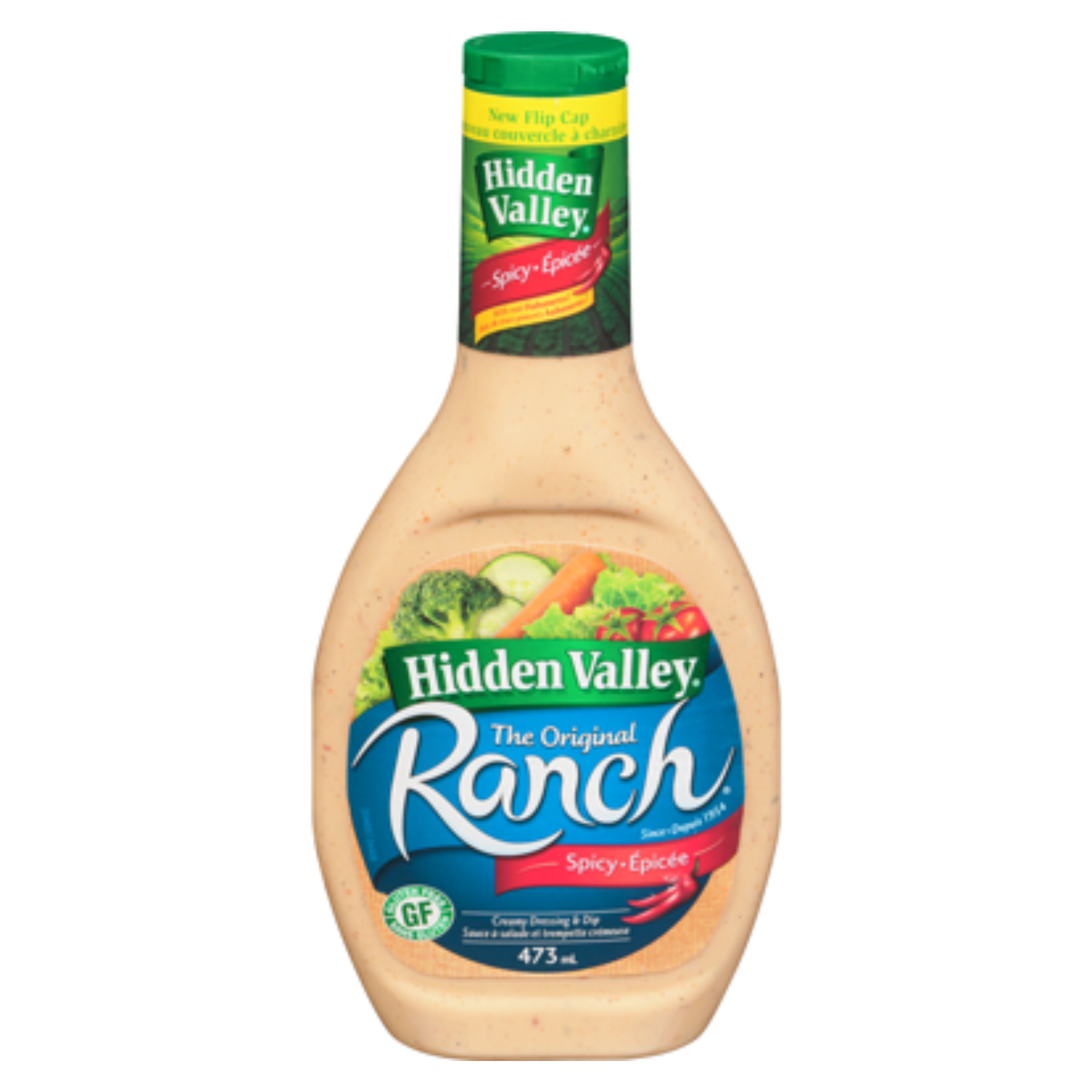 Hidden Valley Spicy Ranch Salad Dressing 473ml