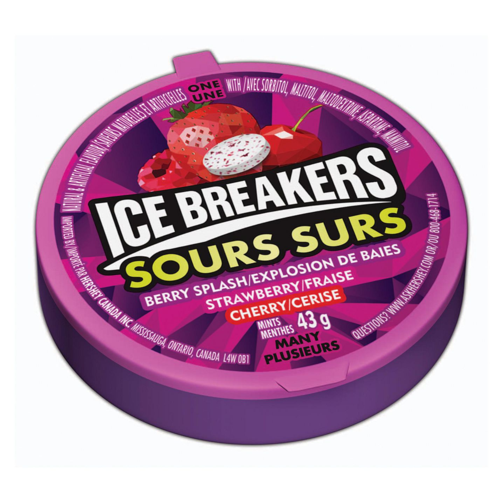 Ice Breakers Sours Berry 43g
