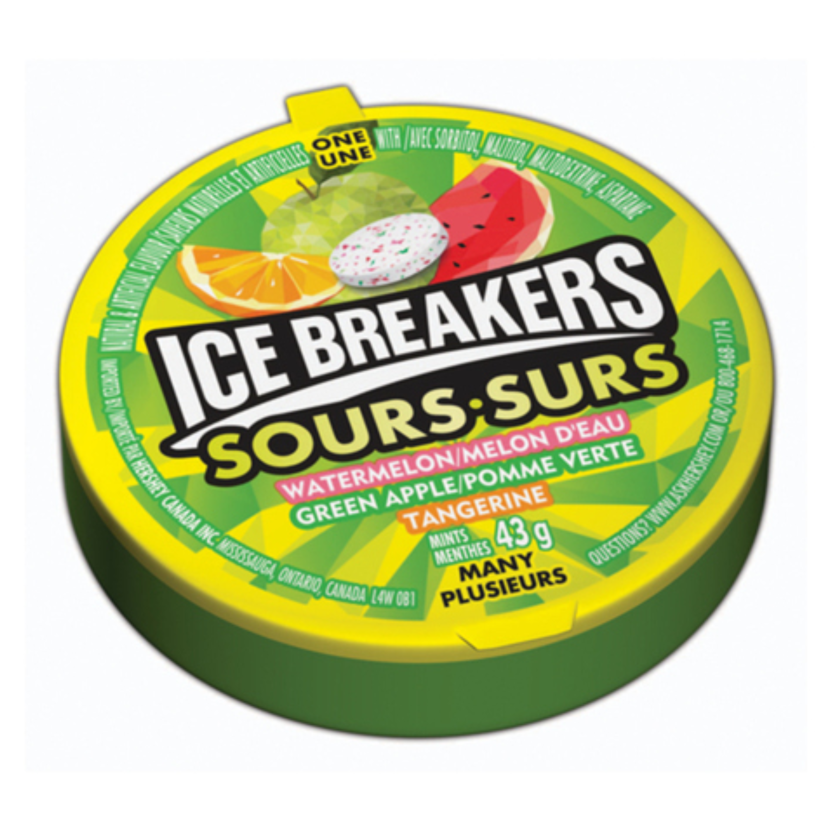 Ice Breakers Sours Fruit 43g