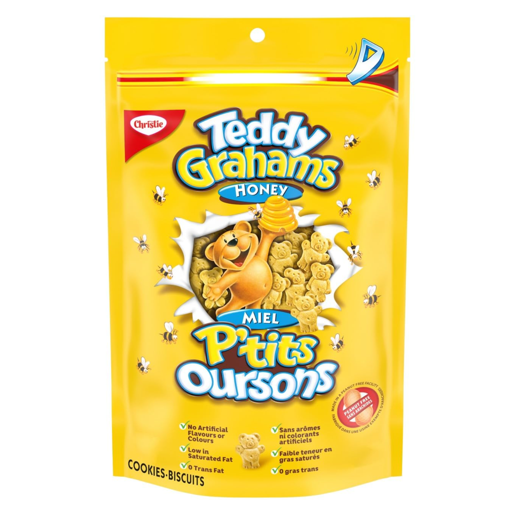 Christie Teddy Grahams  Honey Cookies 225g