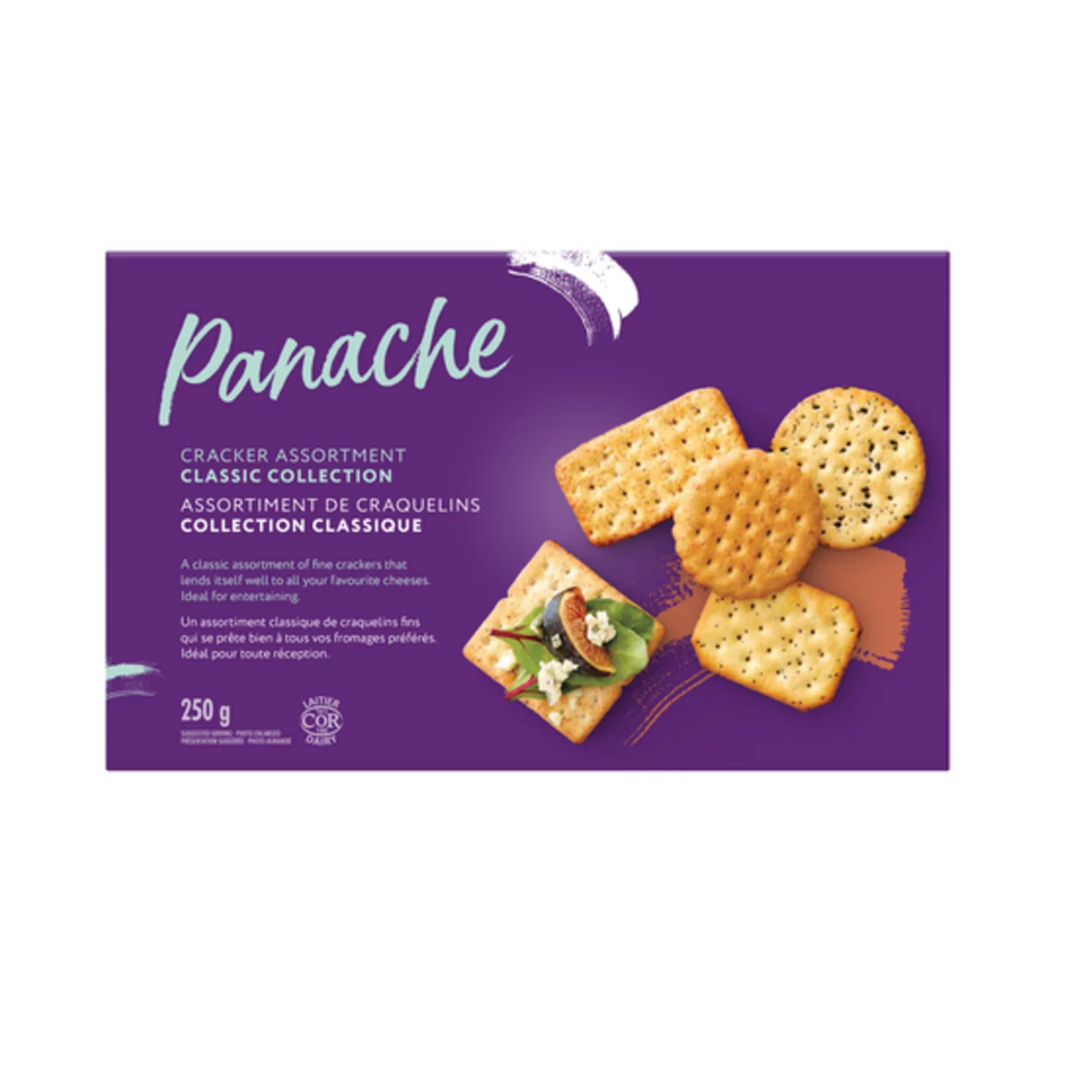 Panache Assortment Classic Collection Crackers 250g