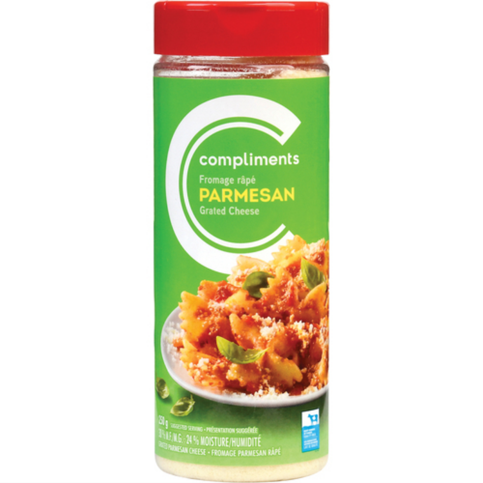 Compliments Grated Parmesan Cheese 250g