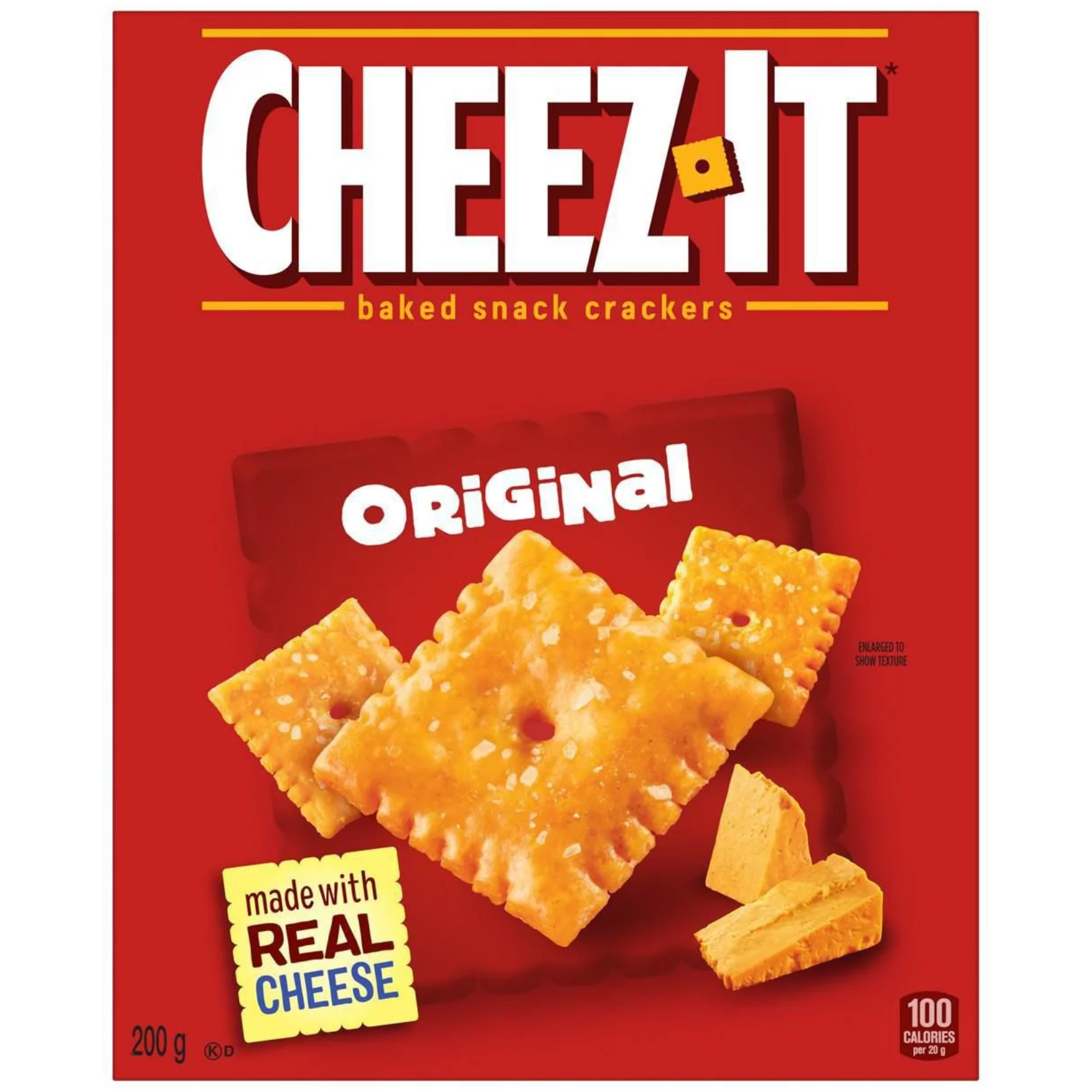 Cheez It Original Snack Crackers 200g