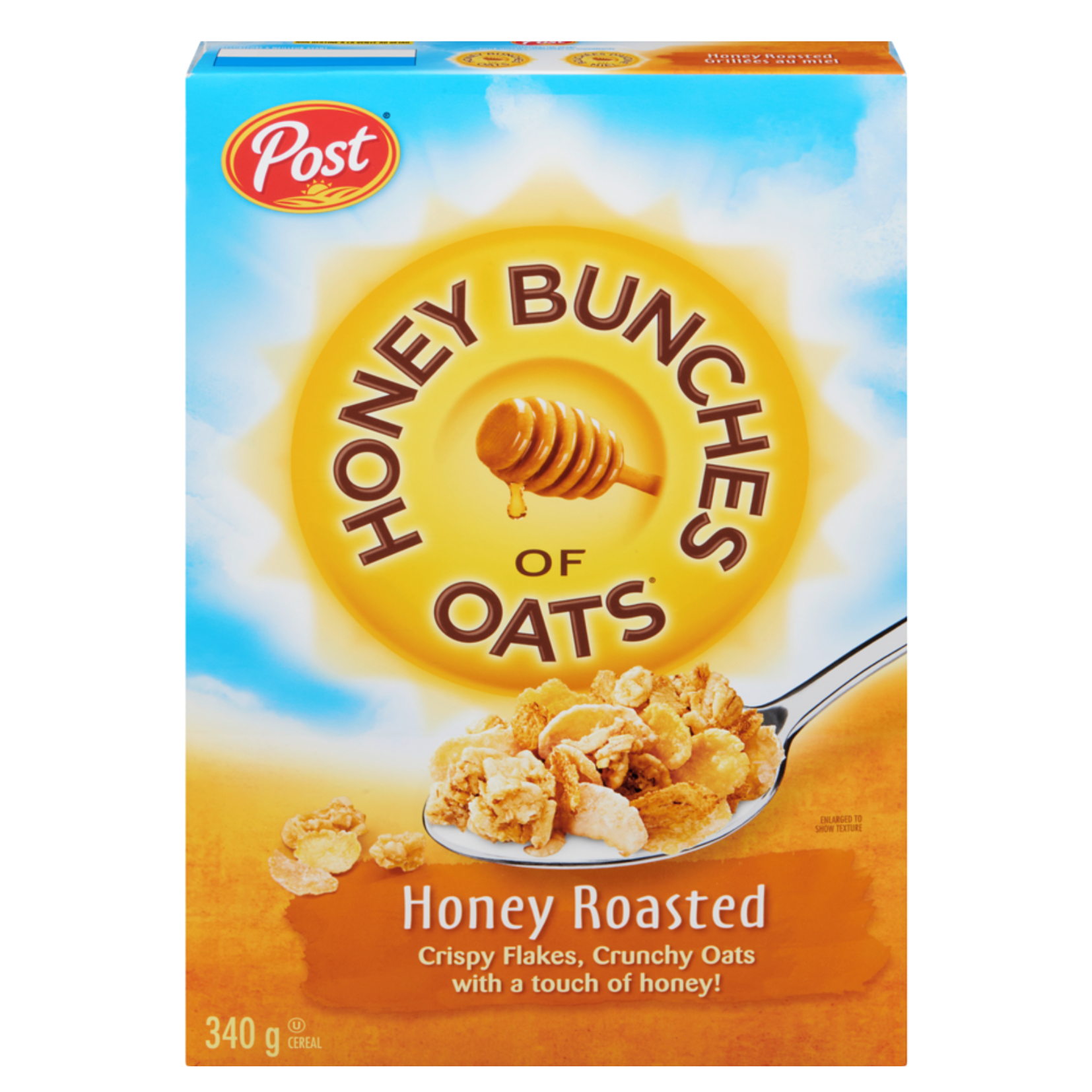 Post Honey Bunches of Oats Honey Roasted Cereal 340g