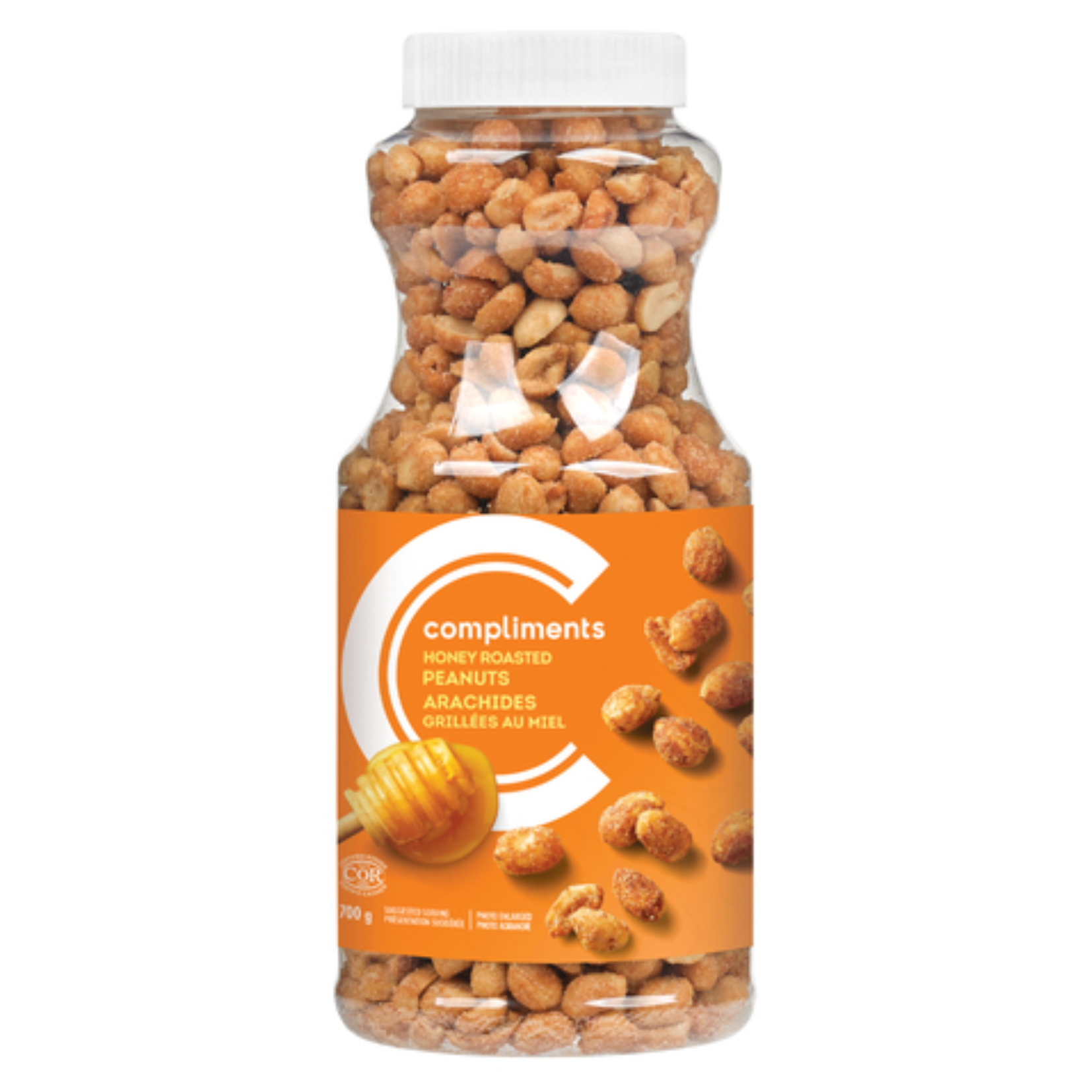Compliments Honey Roasted Peanuts 700g