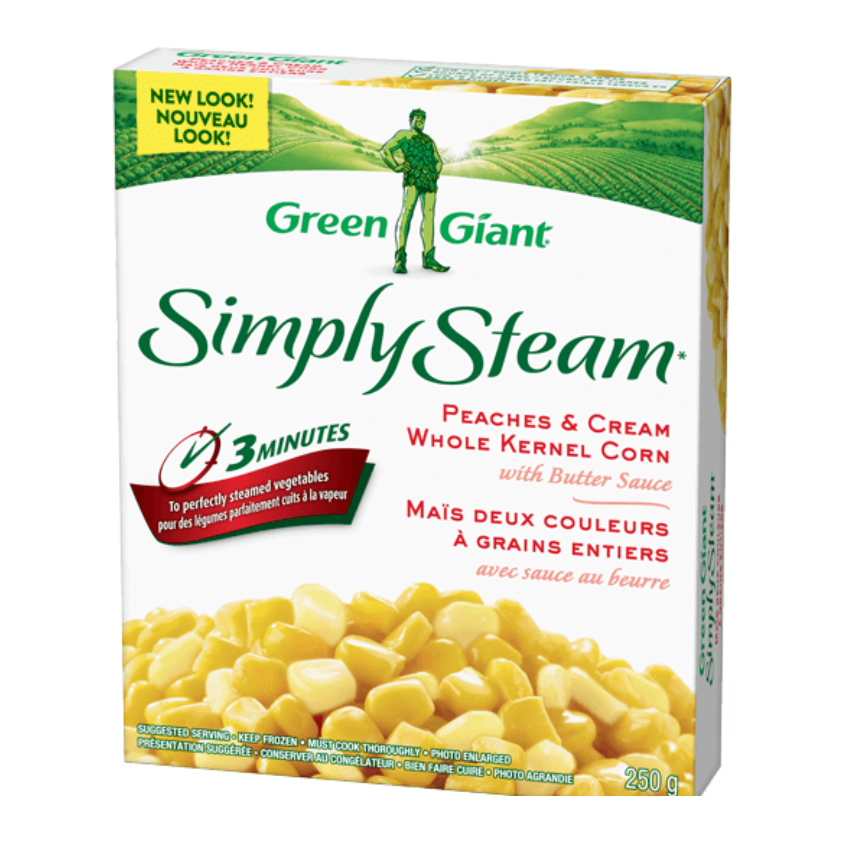 Green Giant Simply Steam Peaches & Cream Frozen Corn 250g