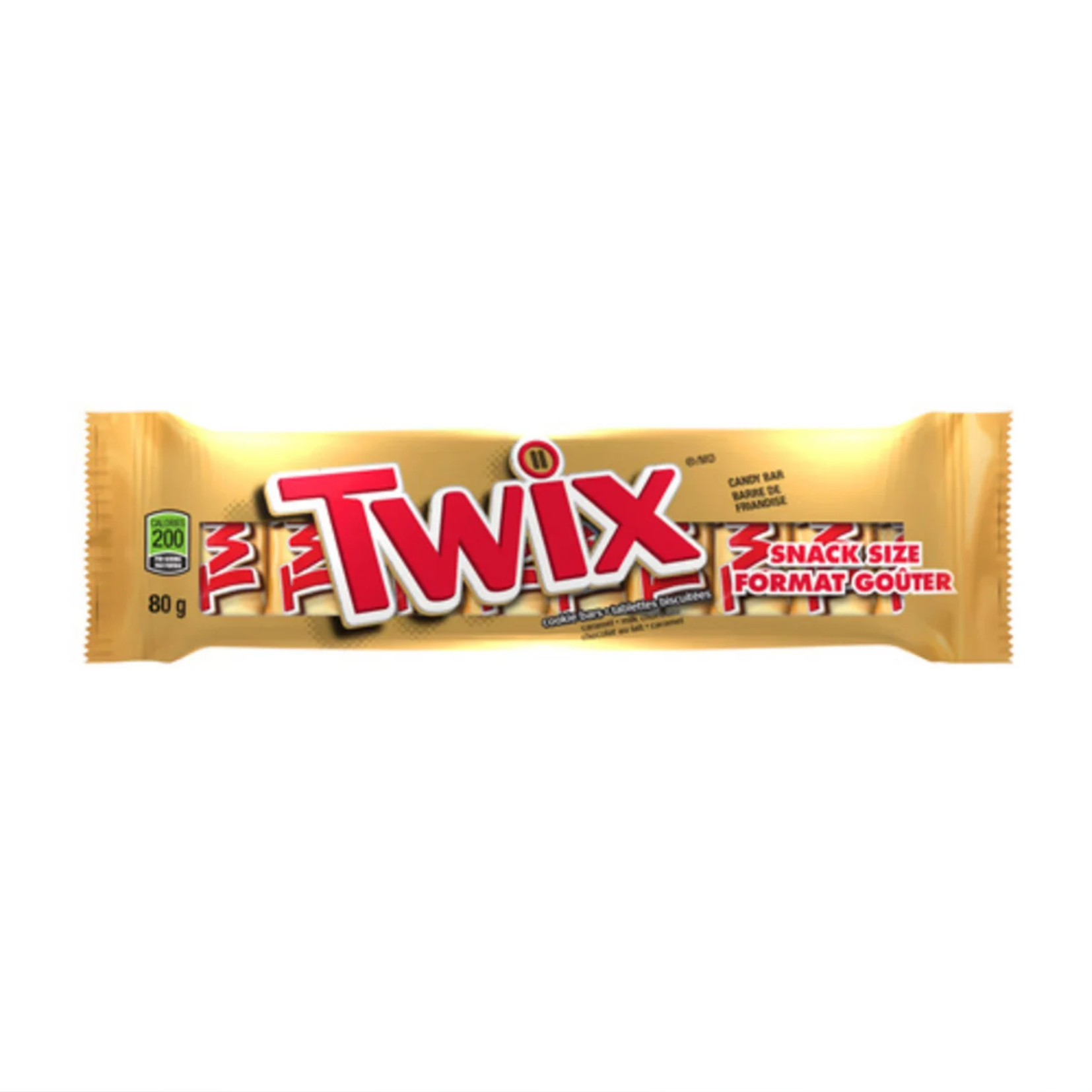 Twix Fun Size 8 Pack Chocolate Bar 80g