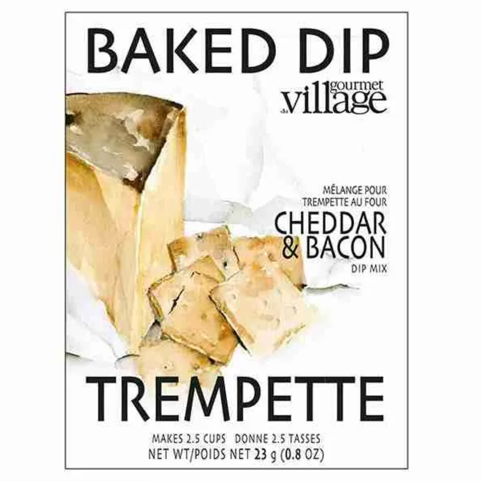 Gourmet du Village Cheddar and Bacon Baked Dip Mix 23g