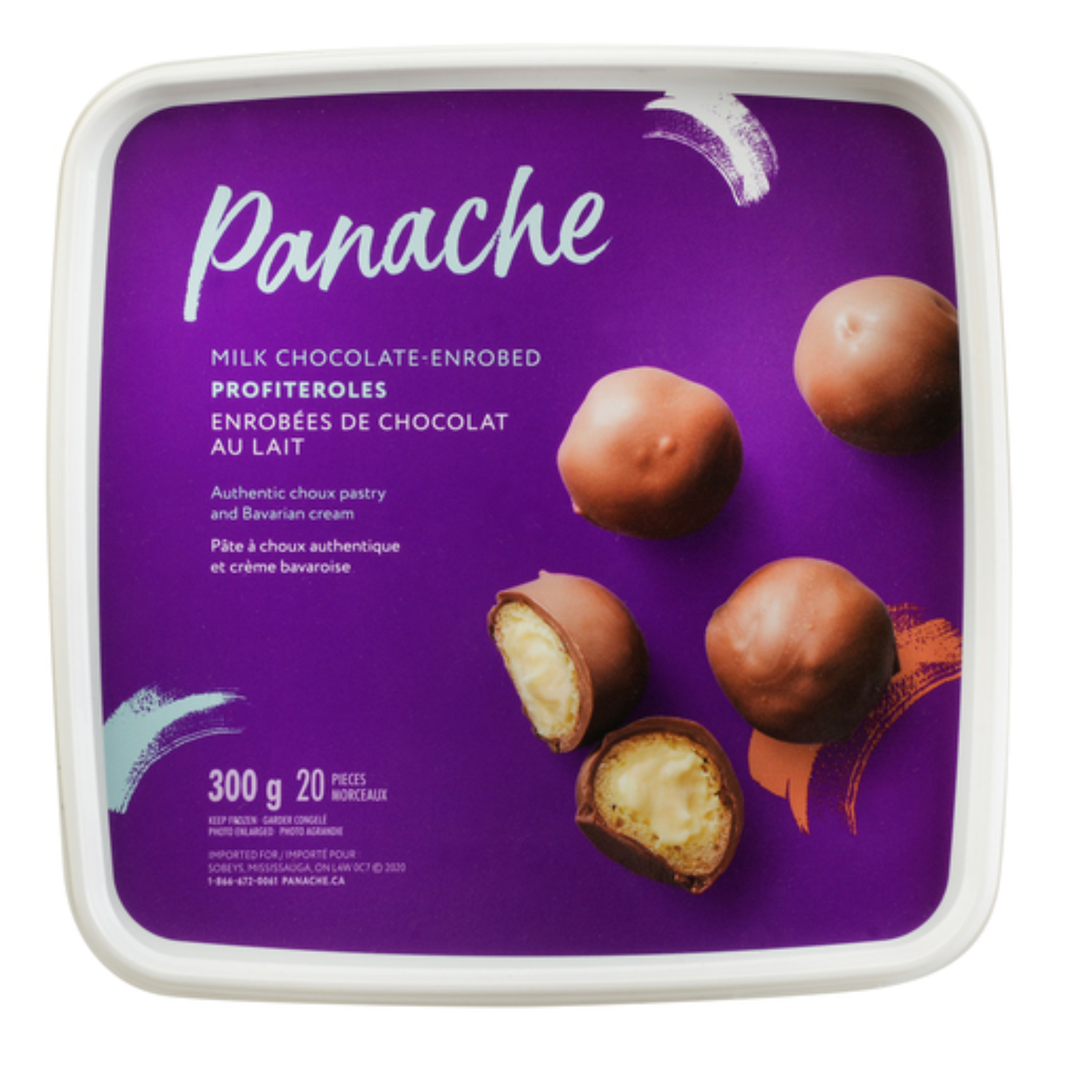 Panache Chocolate Covered Mini  Profiteroles 300g