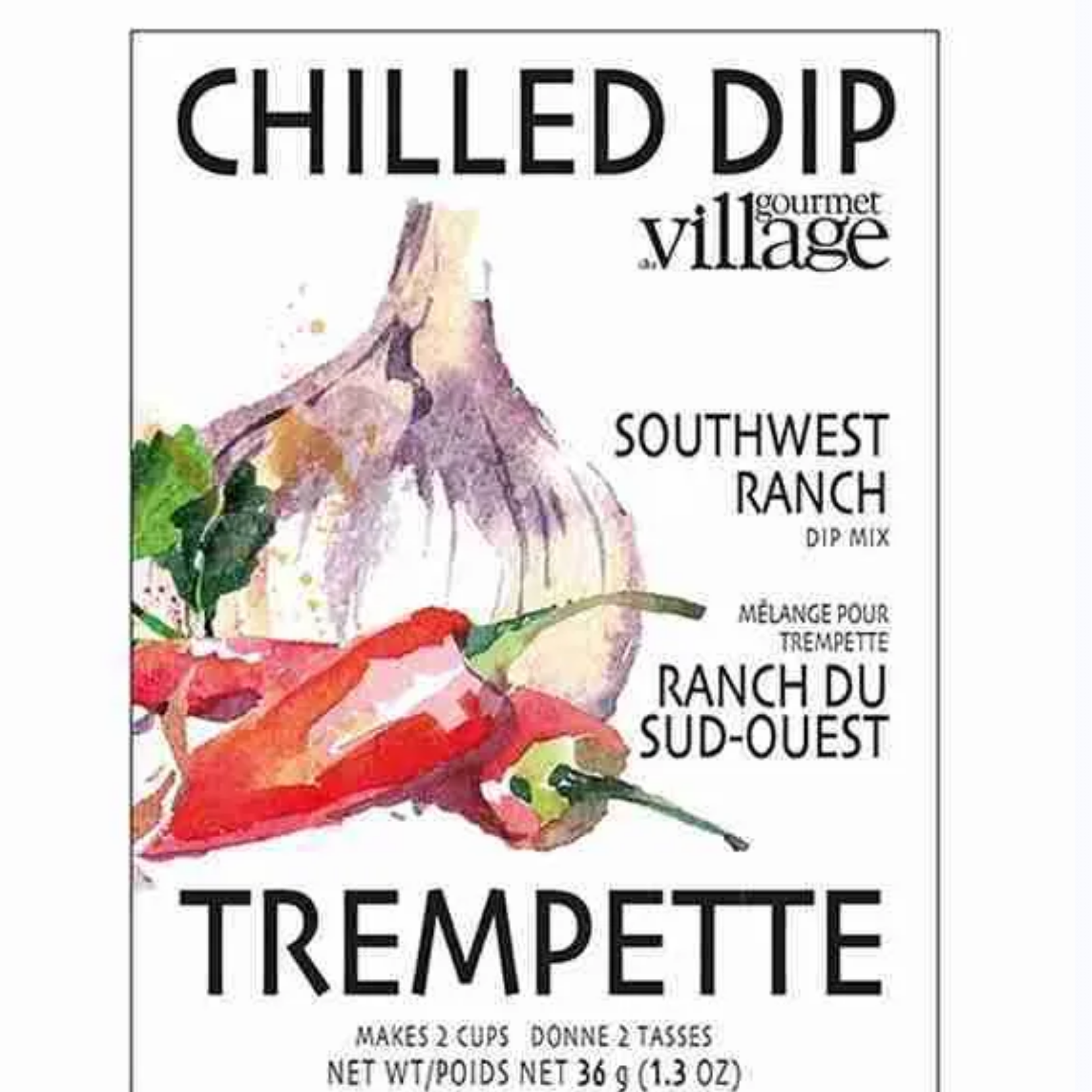 Gourmet Village Southwest Ranch Chilled Dip Mix 36g