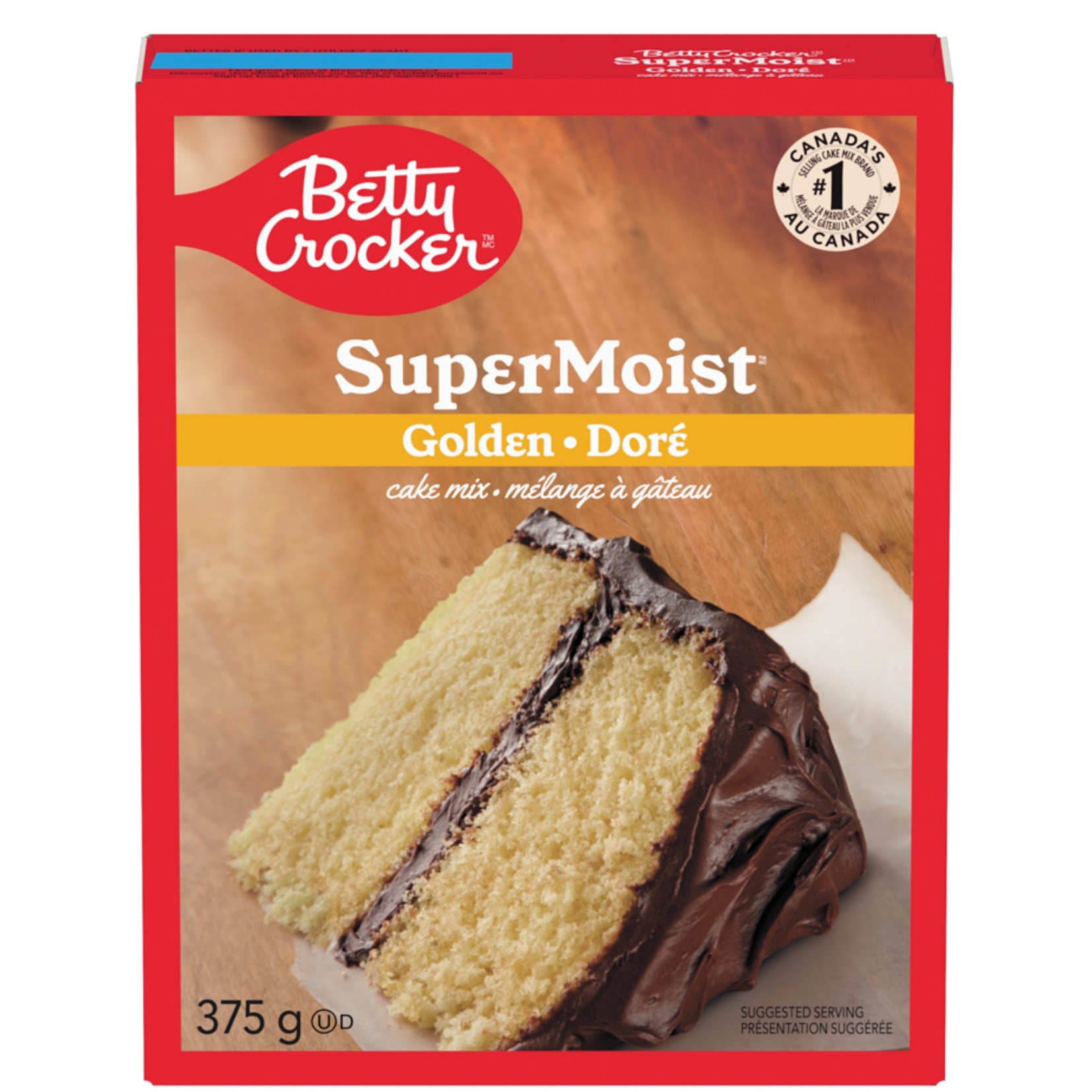 Betty Crocker Supermoist Golden Cake Mix 375g