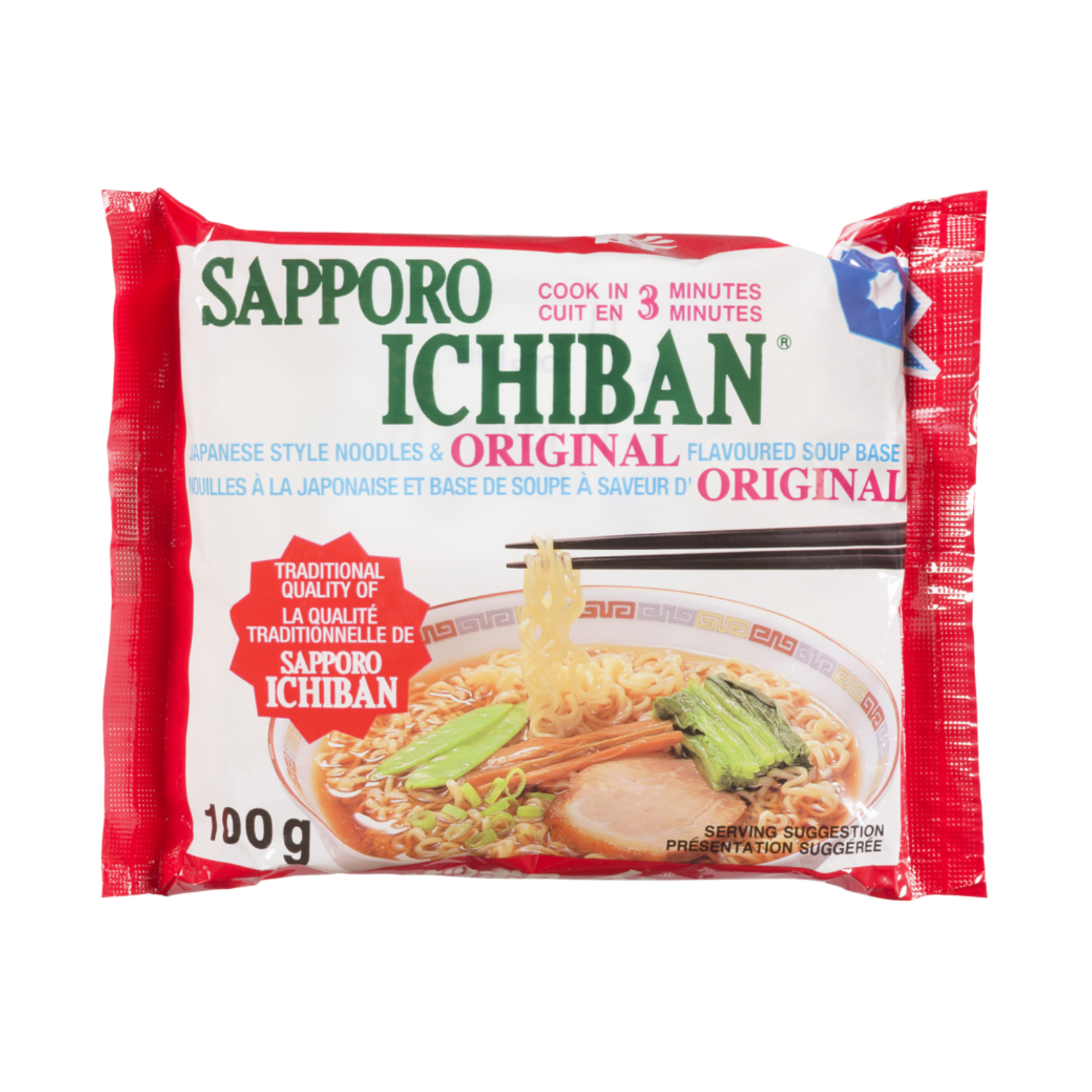 Sapporo Ichiban Japenese Style Original Noodles 100g