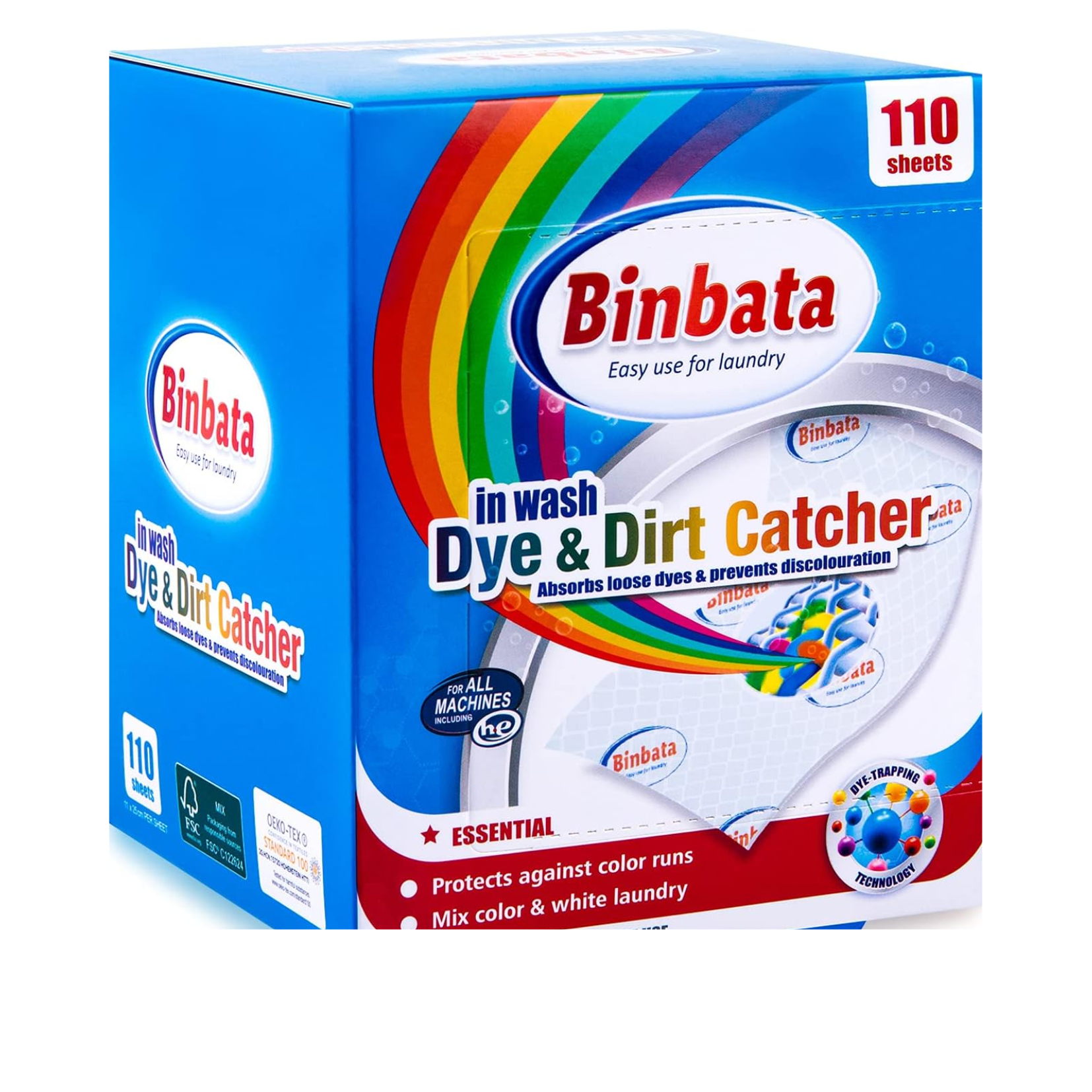Binbata Color & Dye Grasper Sheets 76ct
