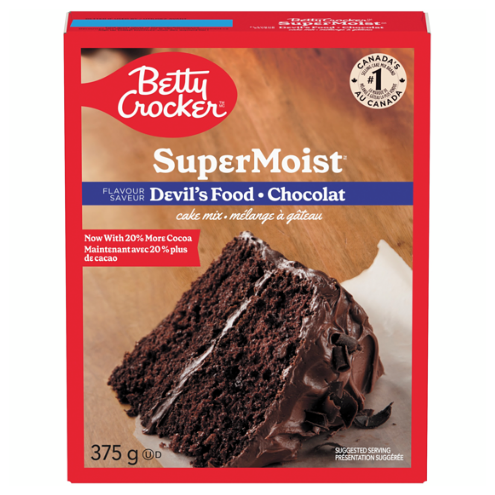 Betty Crocker Super Moist Devil's Food Cake Mix 375g