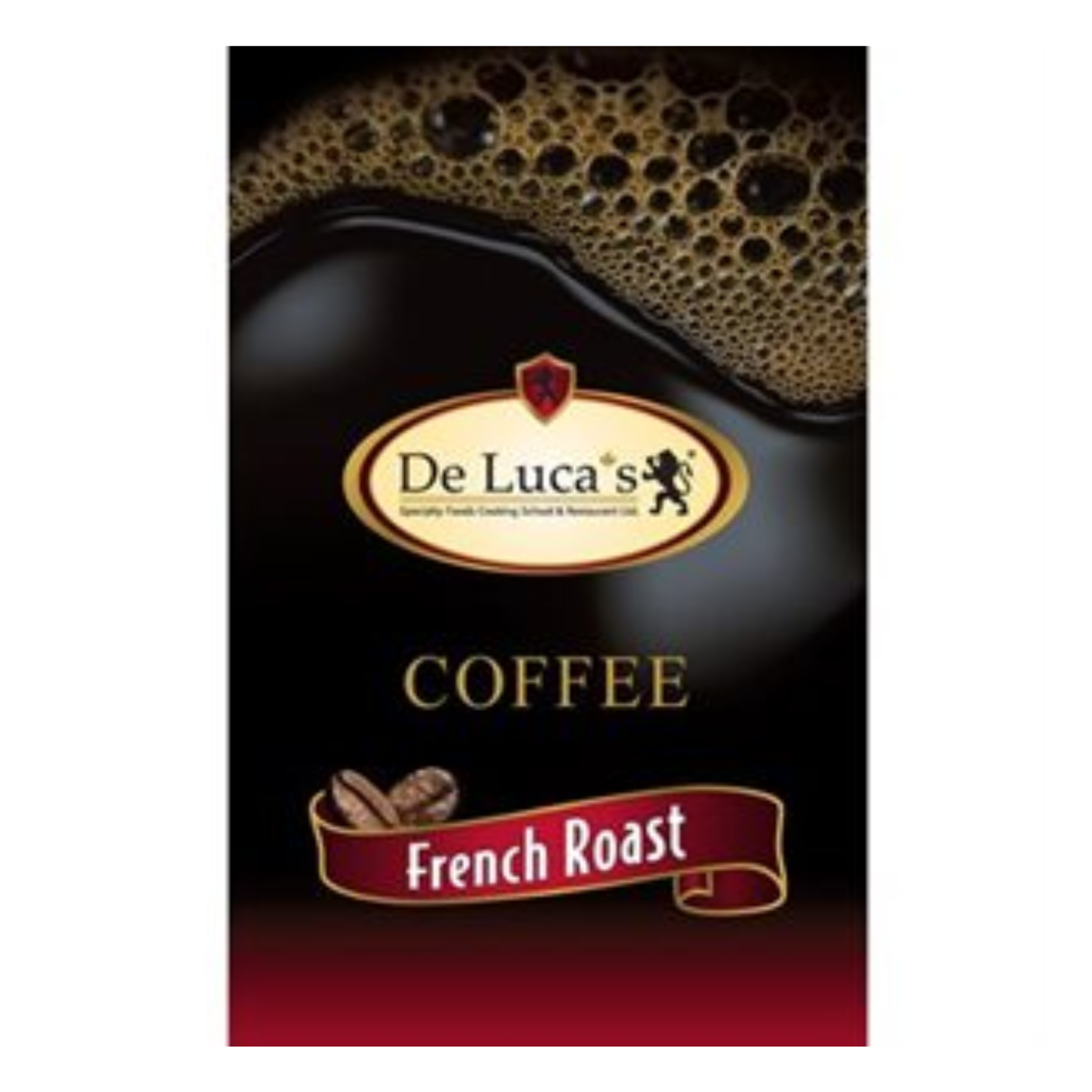 Deluca's French Roast Coffee 300g