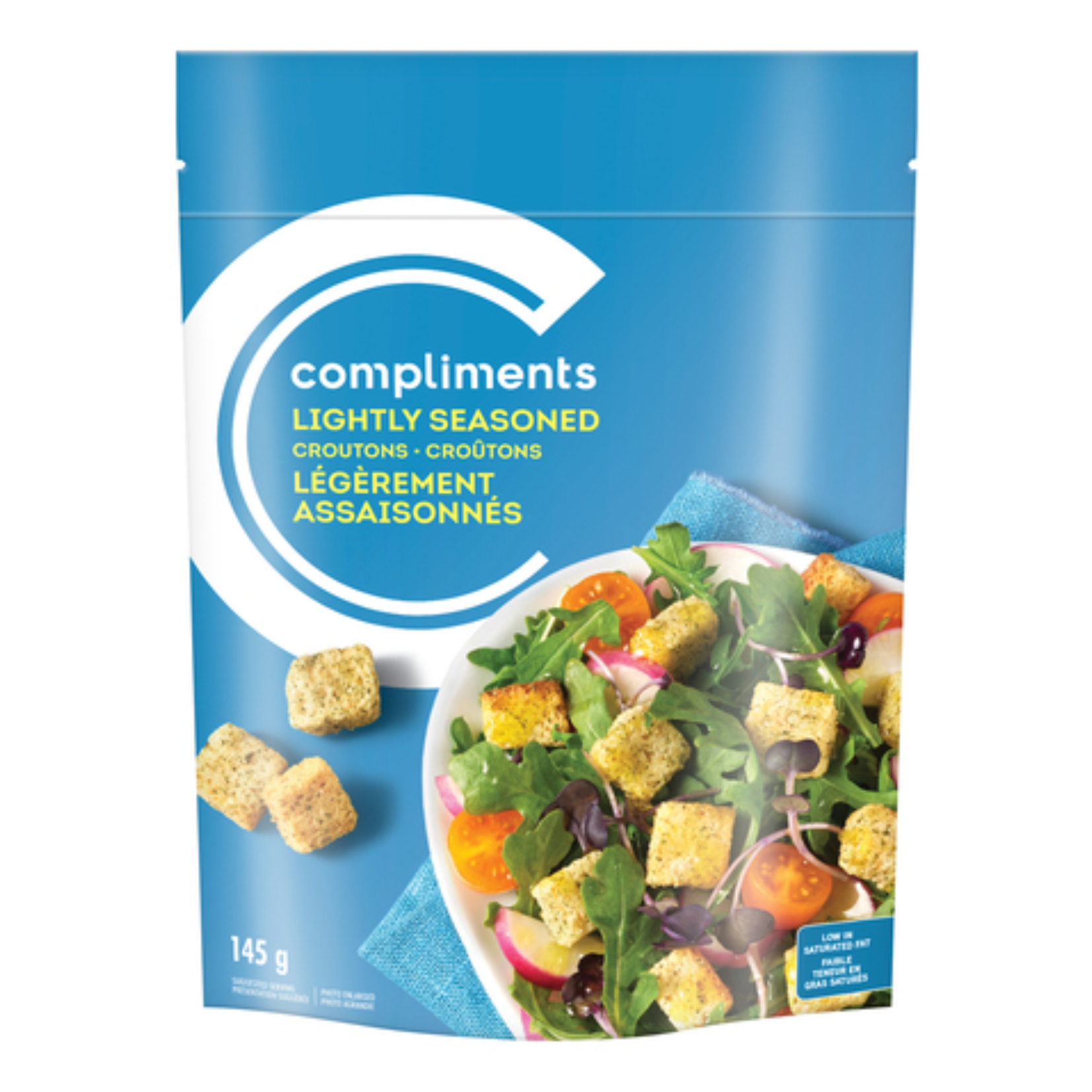 Compliments Lightly Seasoned Croutons 145g