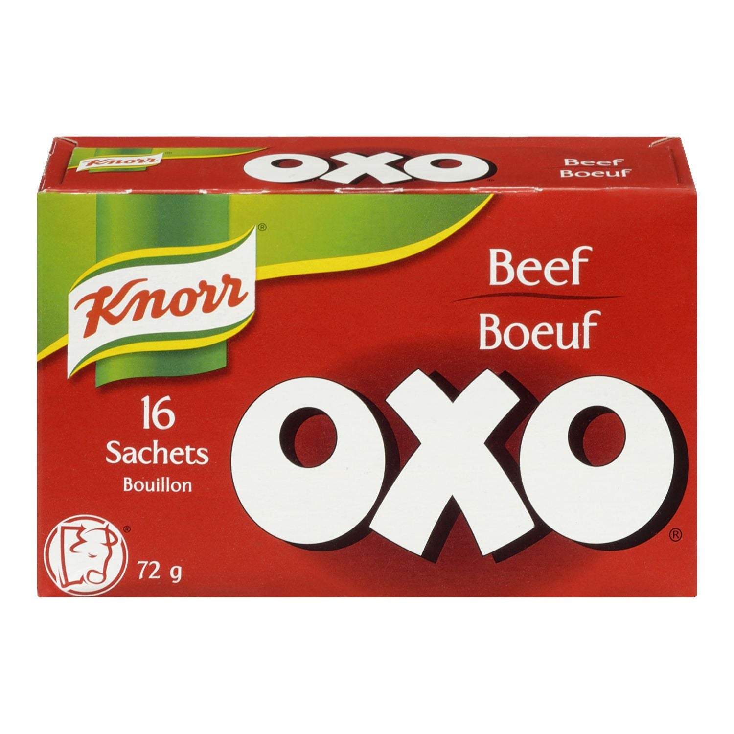 Knorr Oxo Beef Bouillon 16pkt
