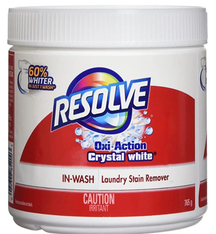 Resolve Oxi Action Crystal White Laundry Stain Remover 1.35kg