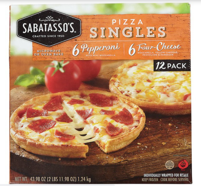 Sabatasso's Pizza Singles 100g x 12