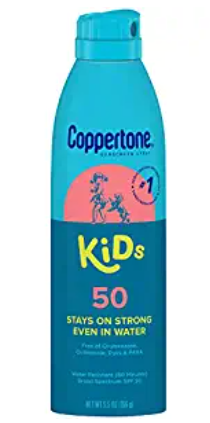 Coppertone Kids SPF 50 Sun Screen Spray 222ml