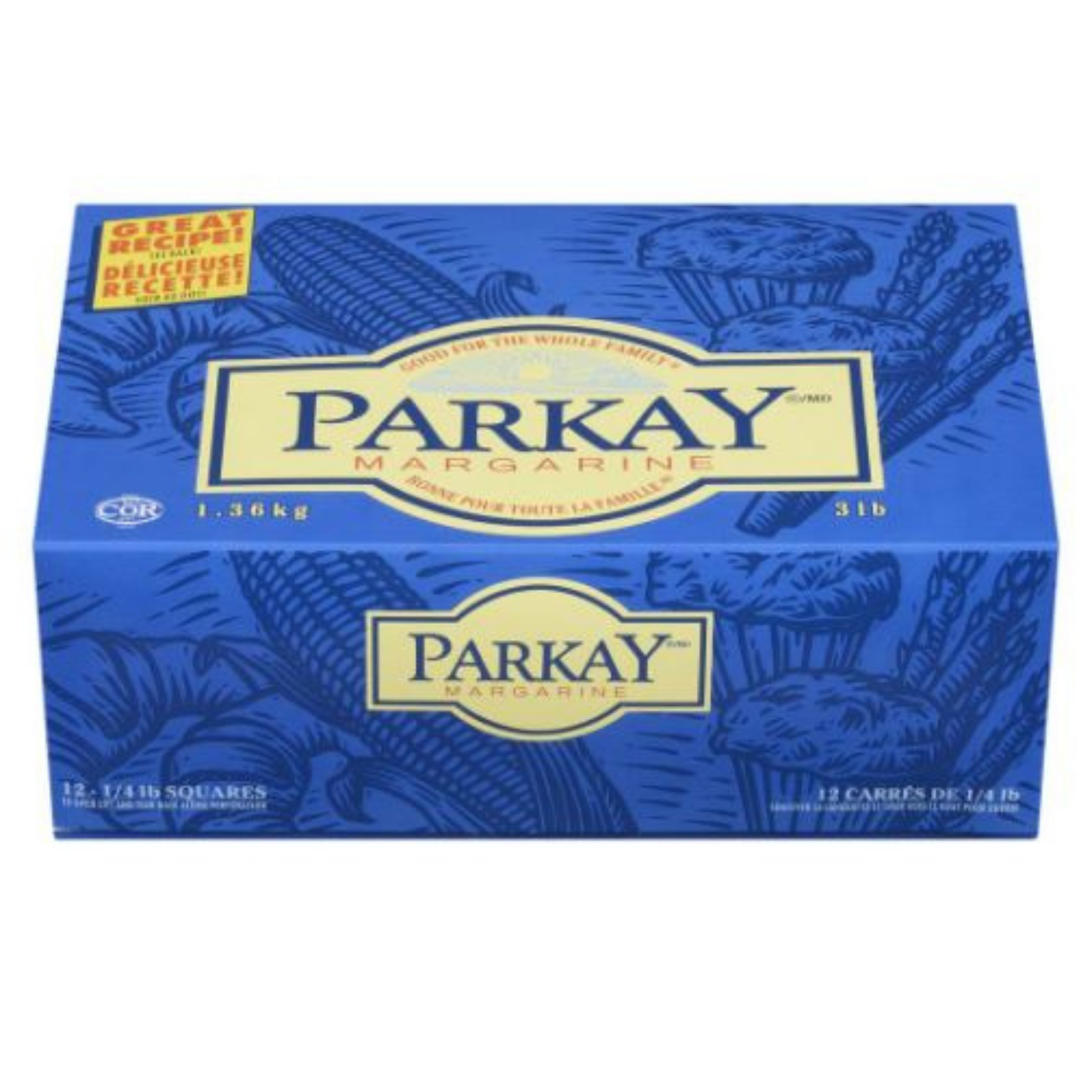 Parkay  Margarine Squares 1.36kg